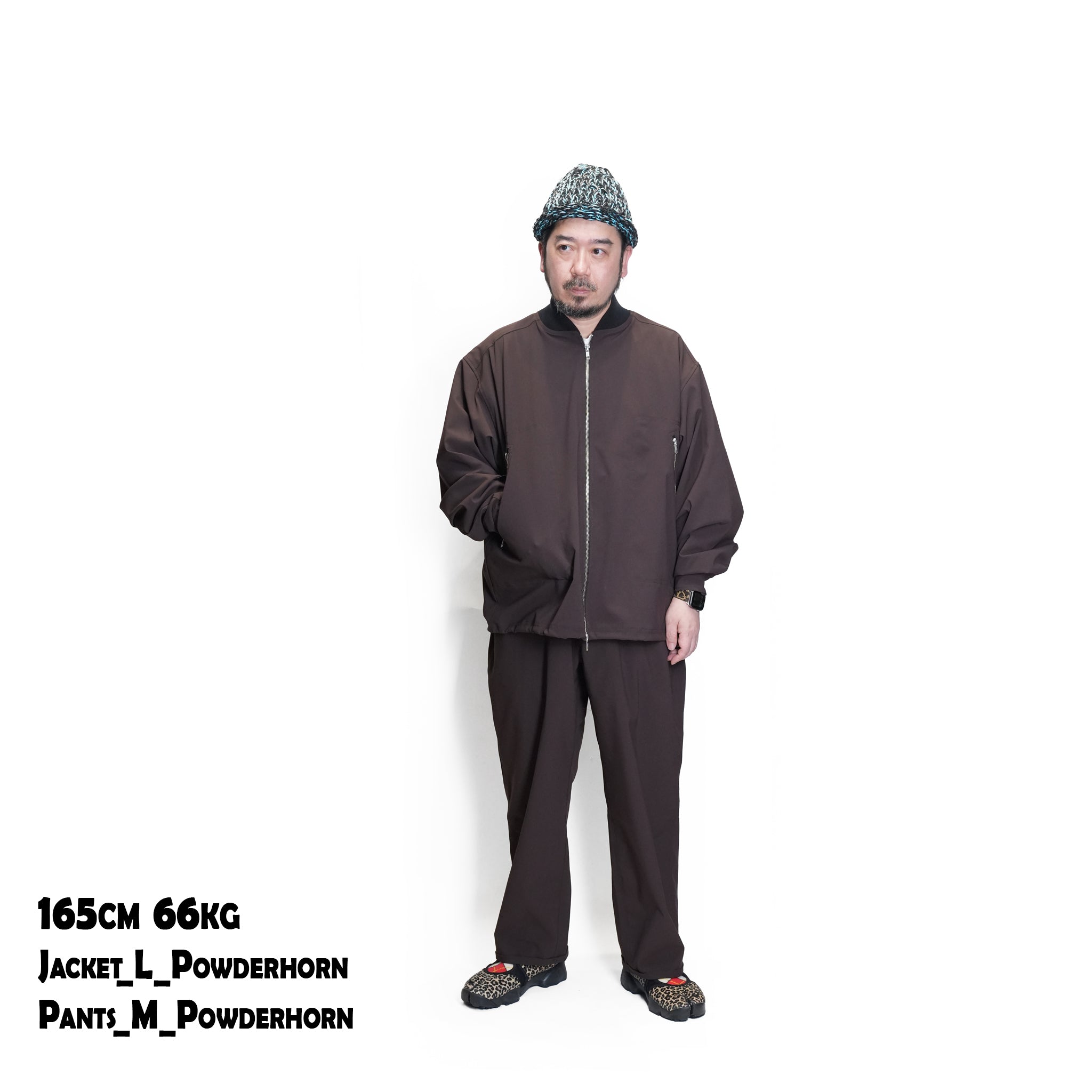 P.H.M.EASY PANTS_BASIC  – Brown | POWDERHORN MOUNTAINEERING