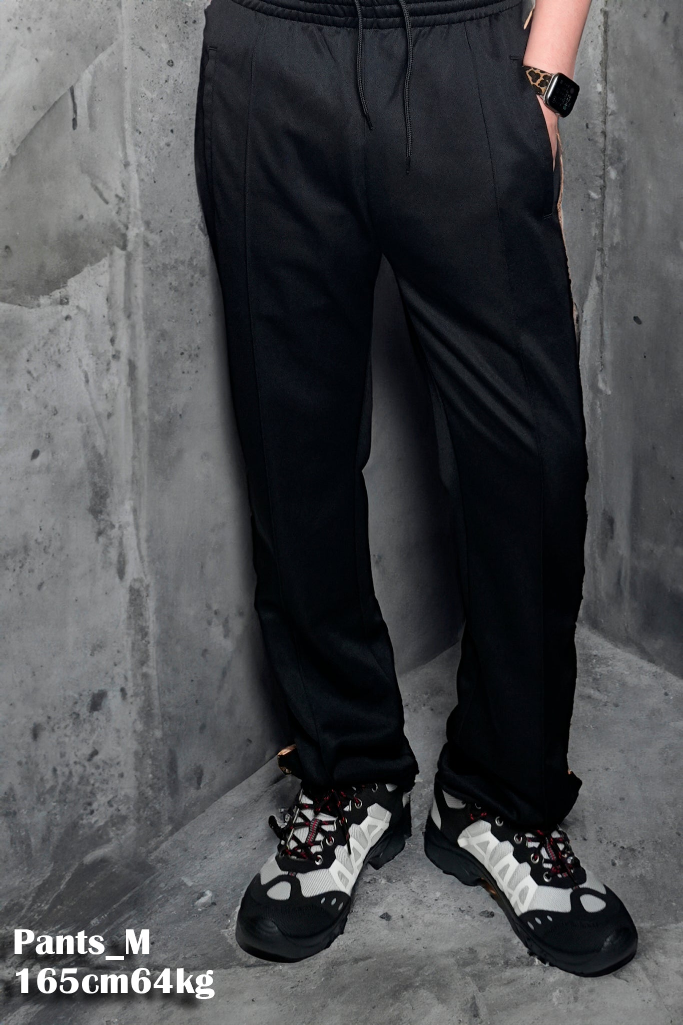 P2405301 | KINGSTON PANTS 2024AW | Color:Black【NASNGWAM_ナスングワム】