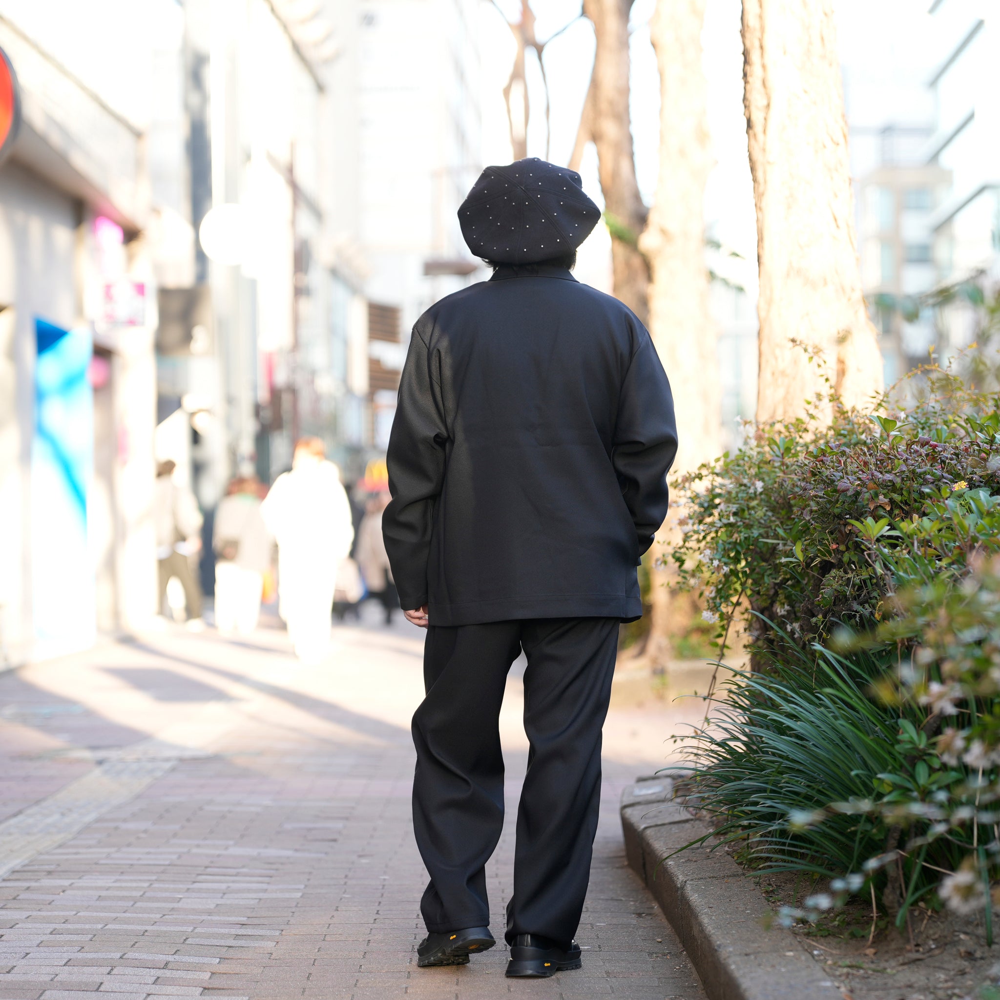 RELAX FIT №129 [ STA-PREST GOOD JACKET & SLACKS] Col_Black【RELAX FIT_リラックスフィット】