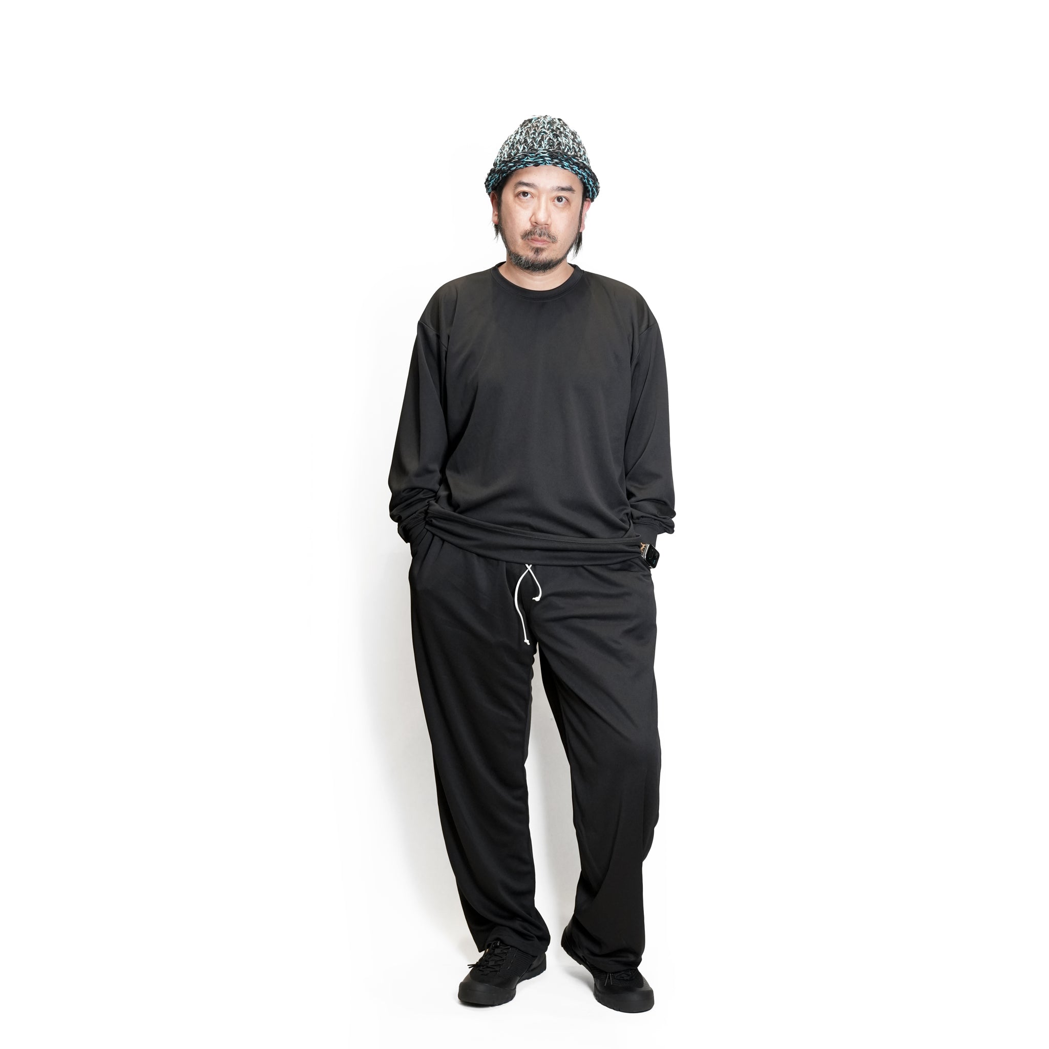 HIGH MOCK DRY PANTS – Black | D-SPORT WEAR | SMOKE T ONE