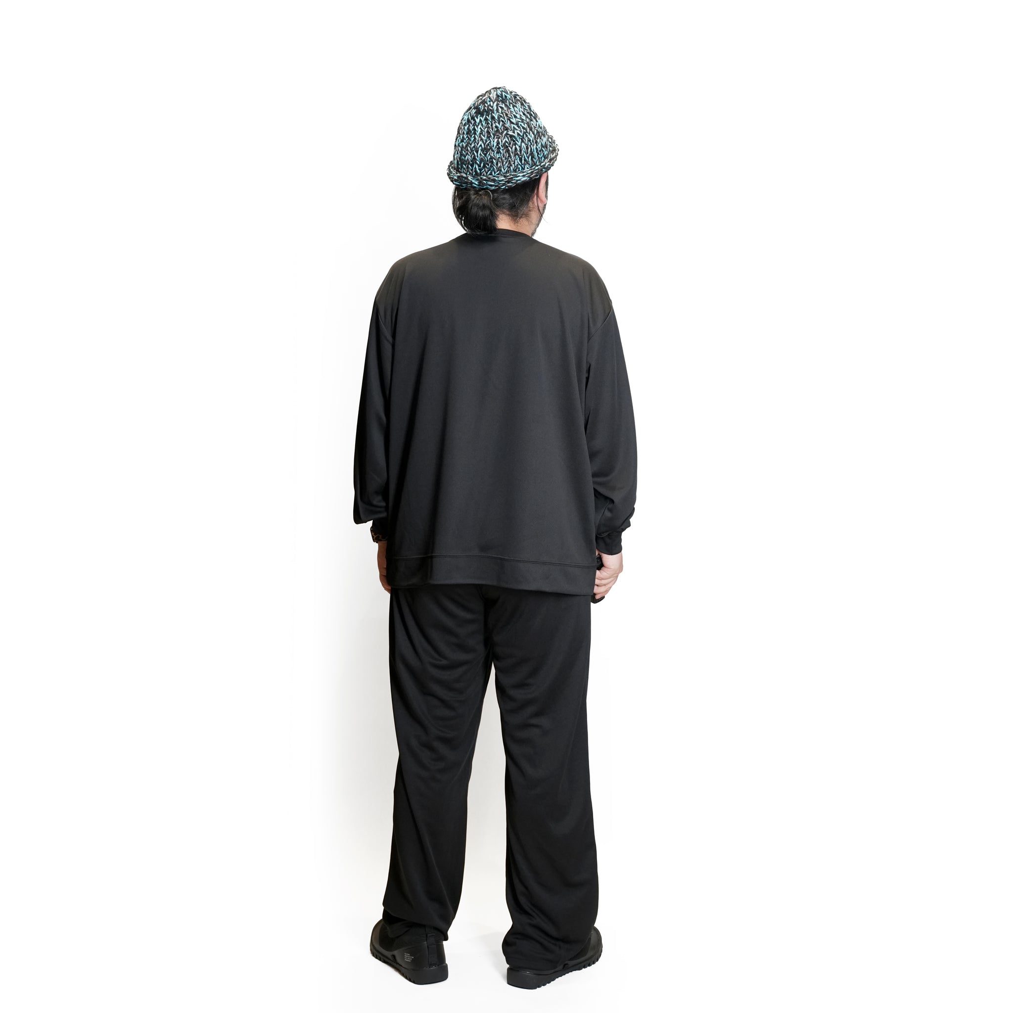 HIGH MOCK DRY SWEATSHIRT – Black | D-SPORT WEAR | SMOKE T ONE