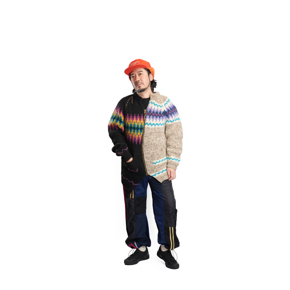 ハーフニットジップC/D_6 | Size-Free | REHERSALL