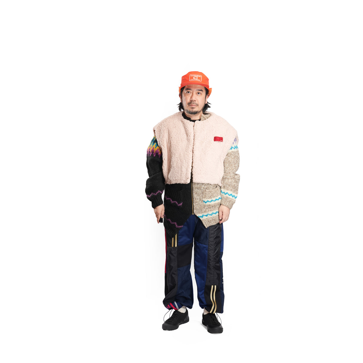 ジャージパッチパンツ_55 | Size-2 | REHERSALL