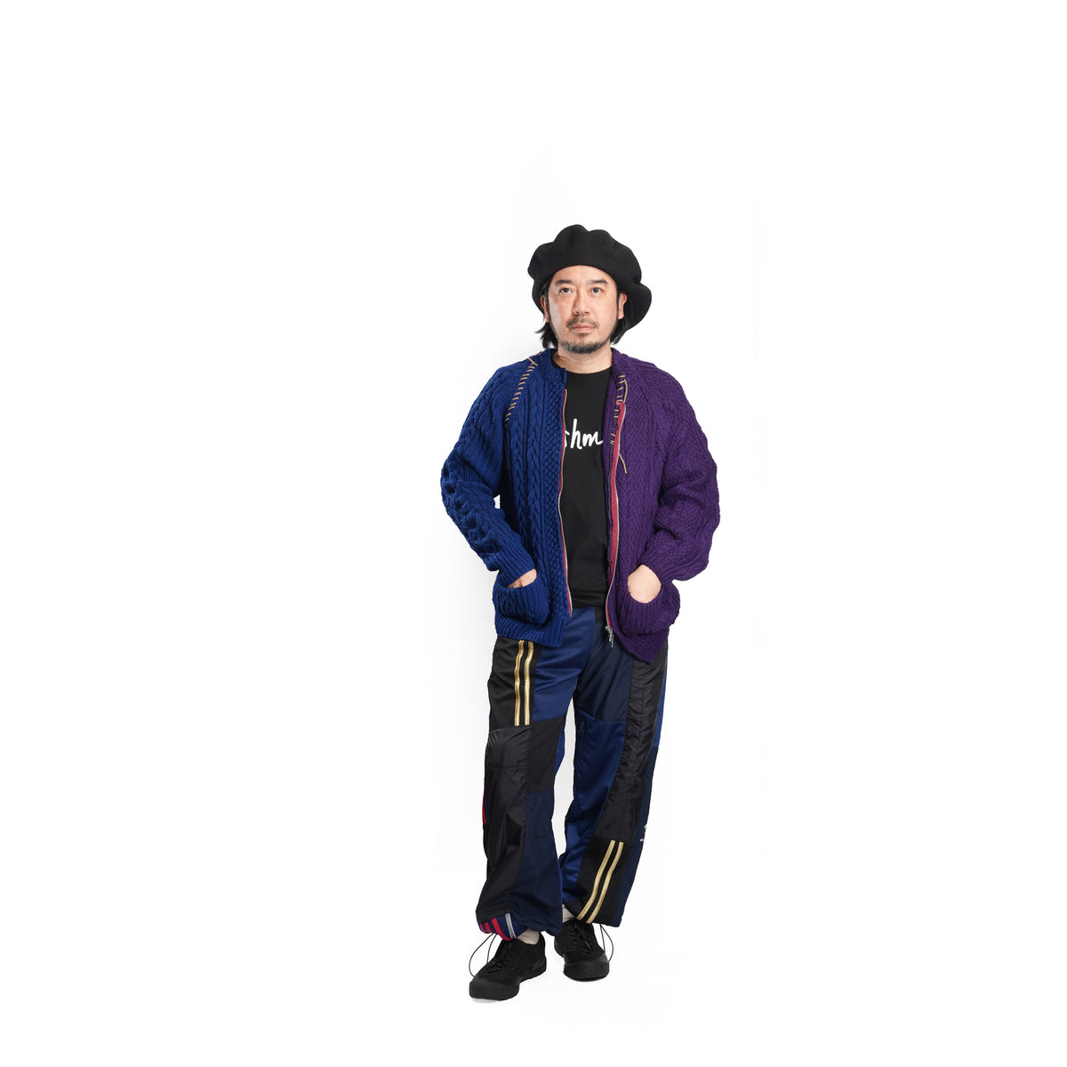 ハーフニットジップC/D_7 | Size-Free | REHERSALL