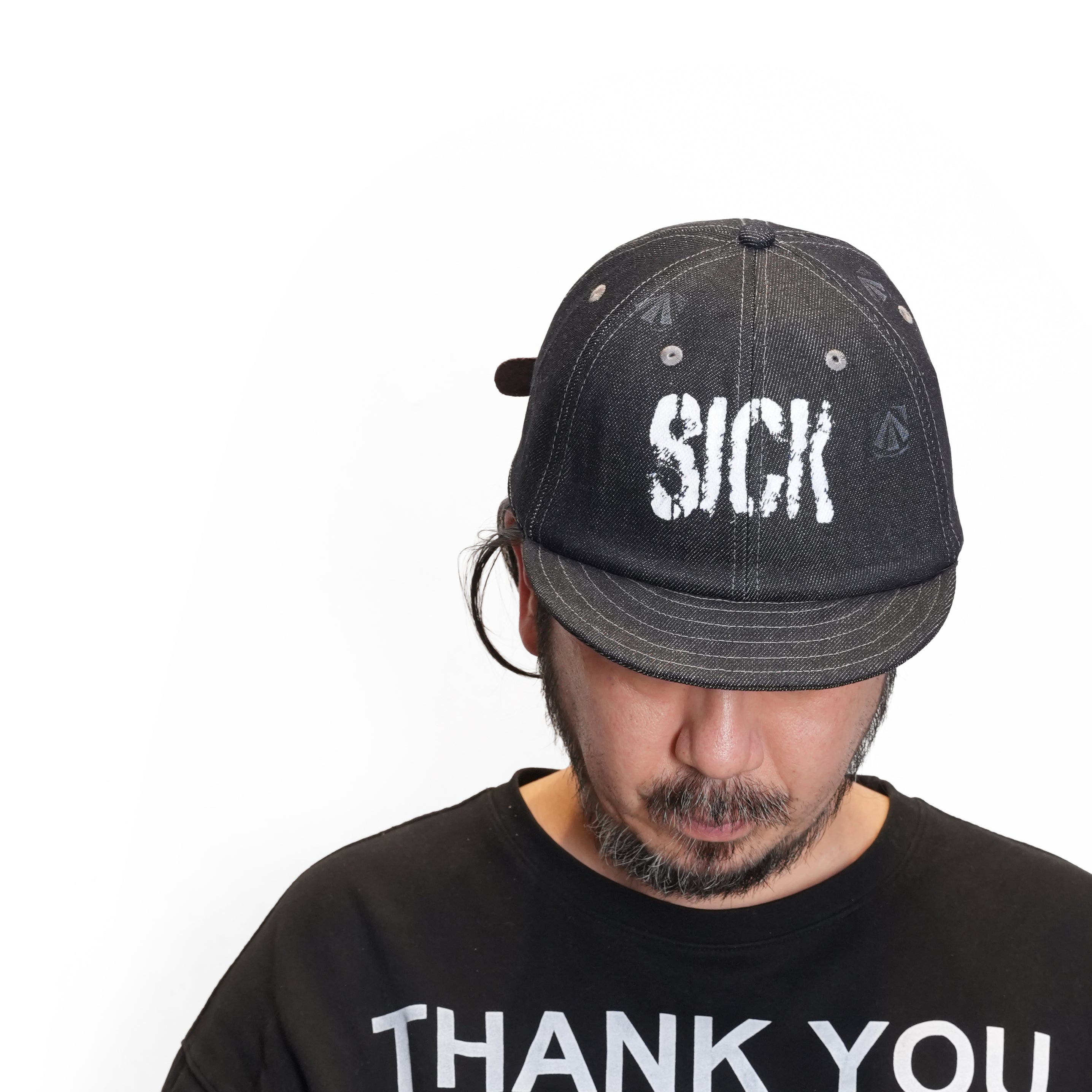 BICYCLE CAP – Beige / Indigo | ORIGINAL JOHN