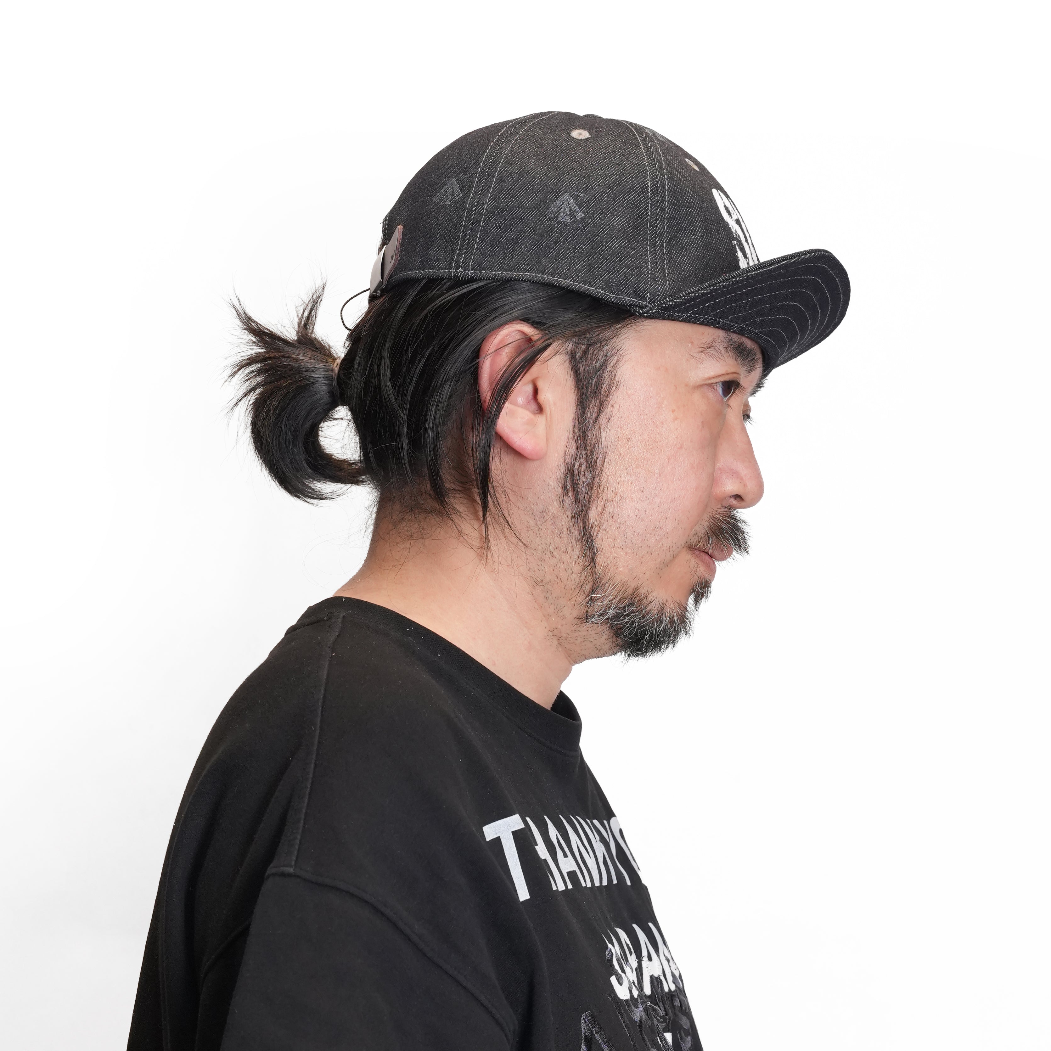 BICYCLE CAP – Beige / Indigo | ORIGINAL JOHN