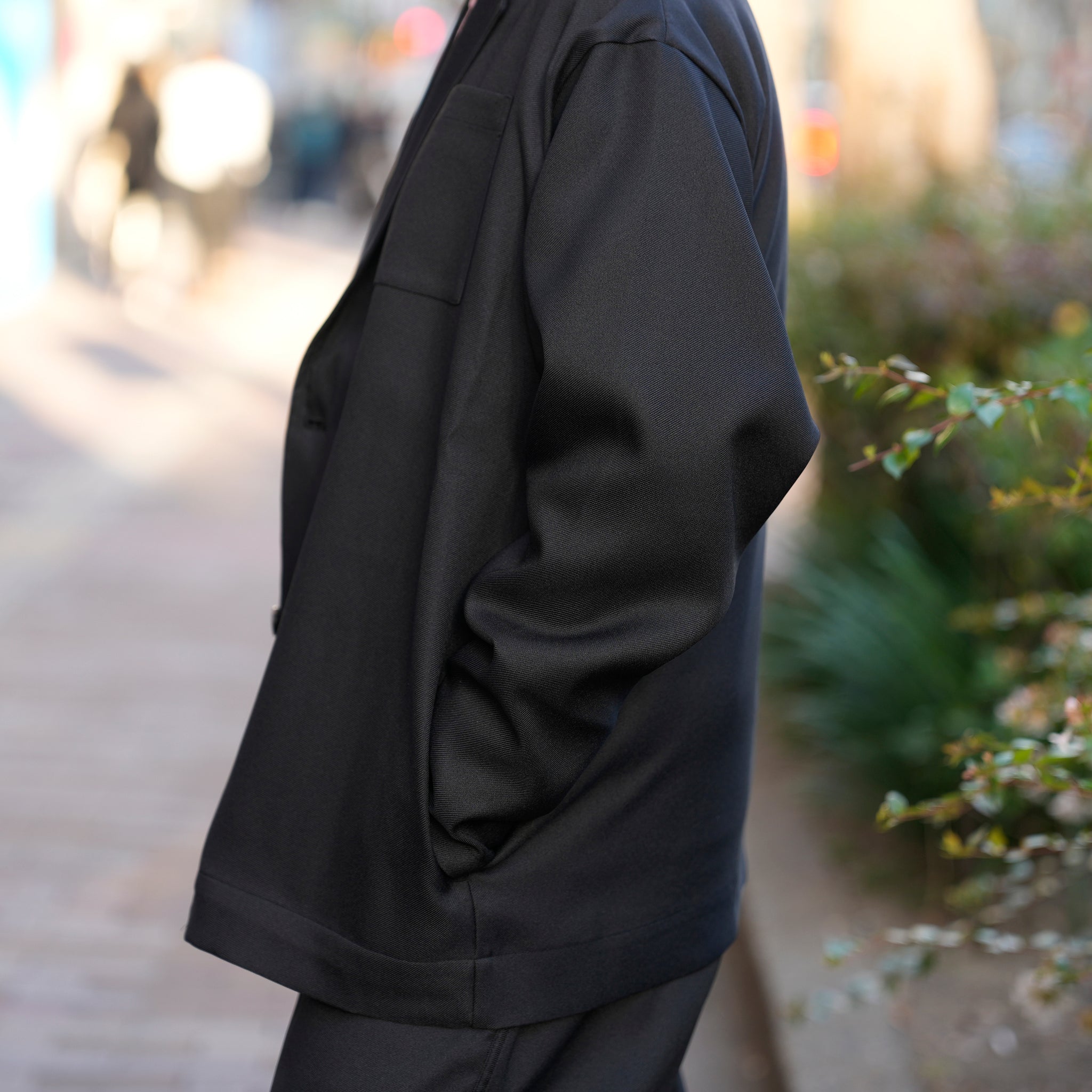 RELAX FIT №129 [ STA-PREST GOOD JACKET & SLACKS] Col_Black【RELAX FIT_リラックスフィット】