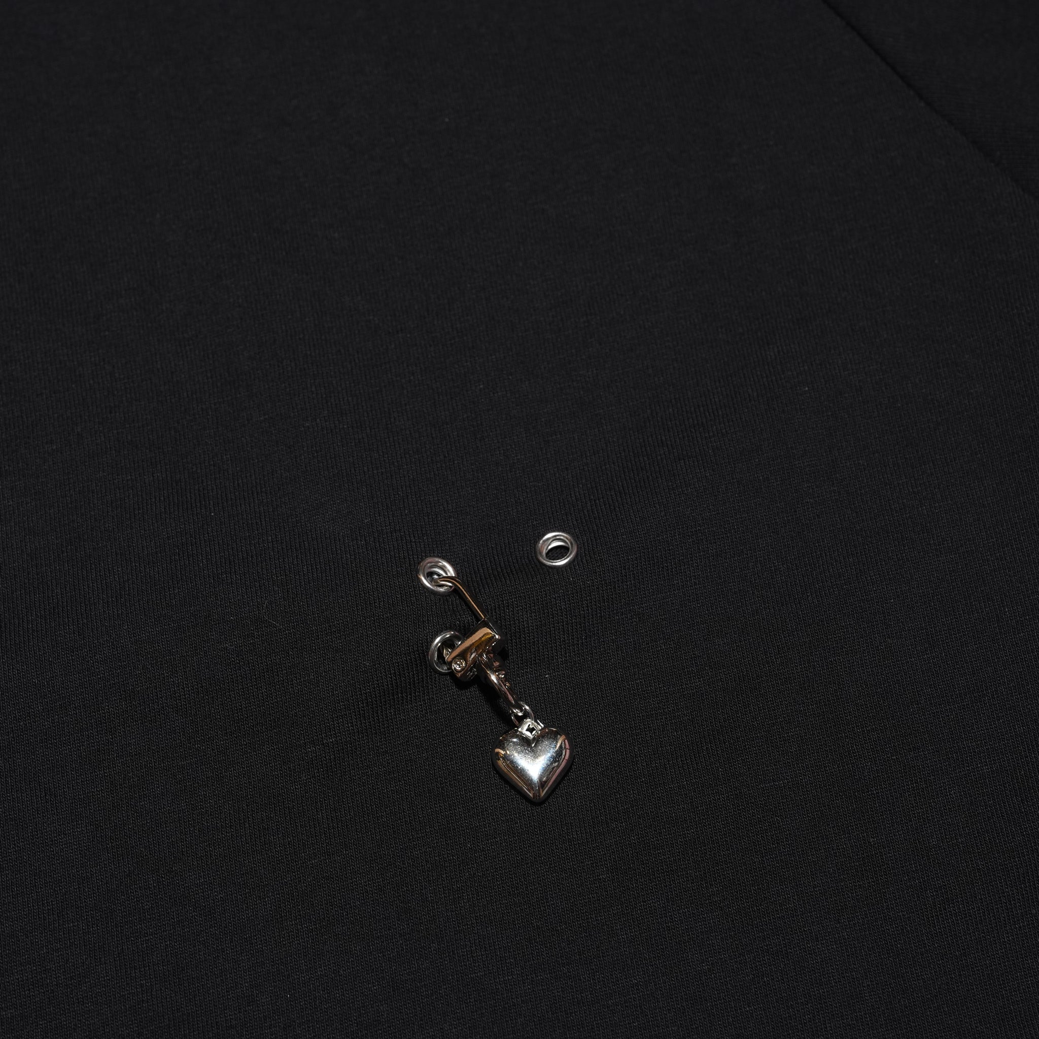 BUNNY CHARM VER. SHIRT (BLACK) | Bunny Hill Concept