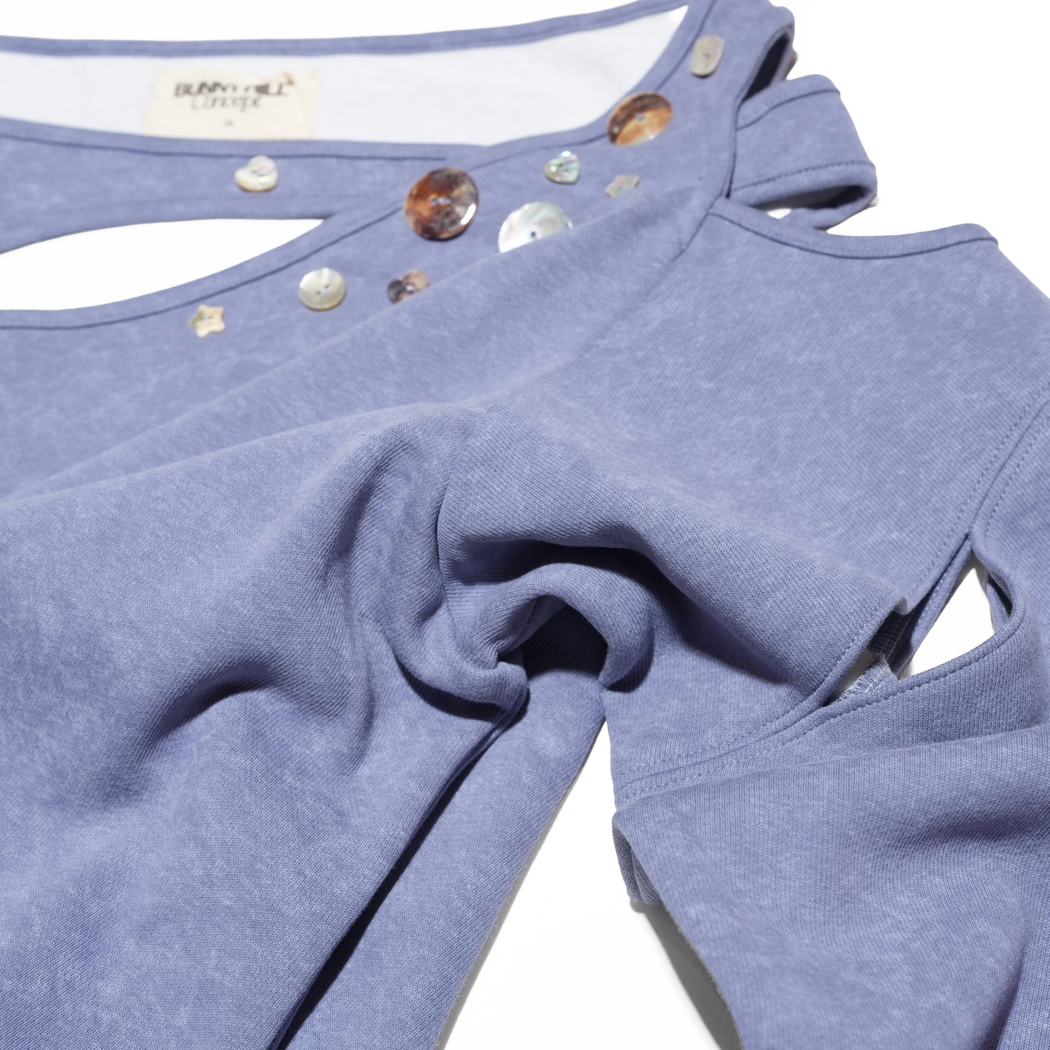 CHARO SWEATER (PURPLE BLUE) | Bunny Hill Concept