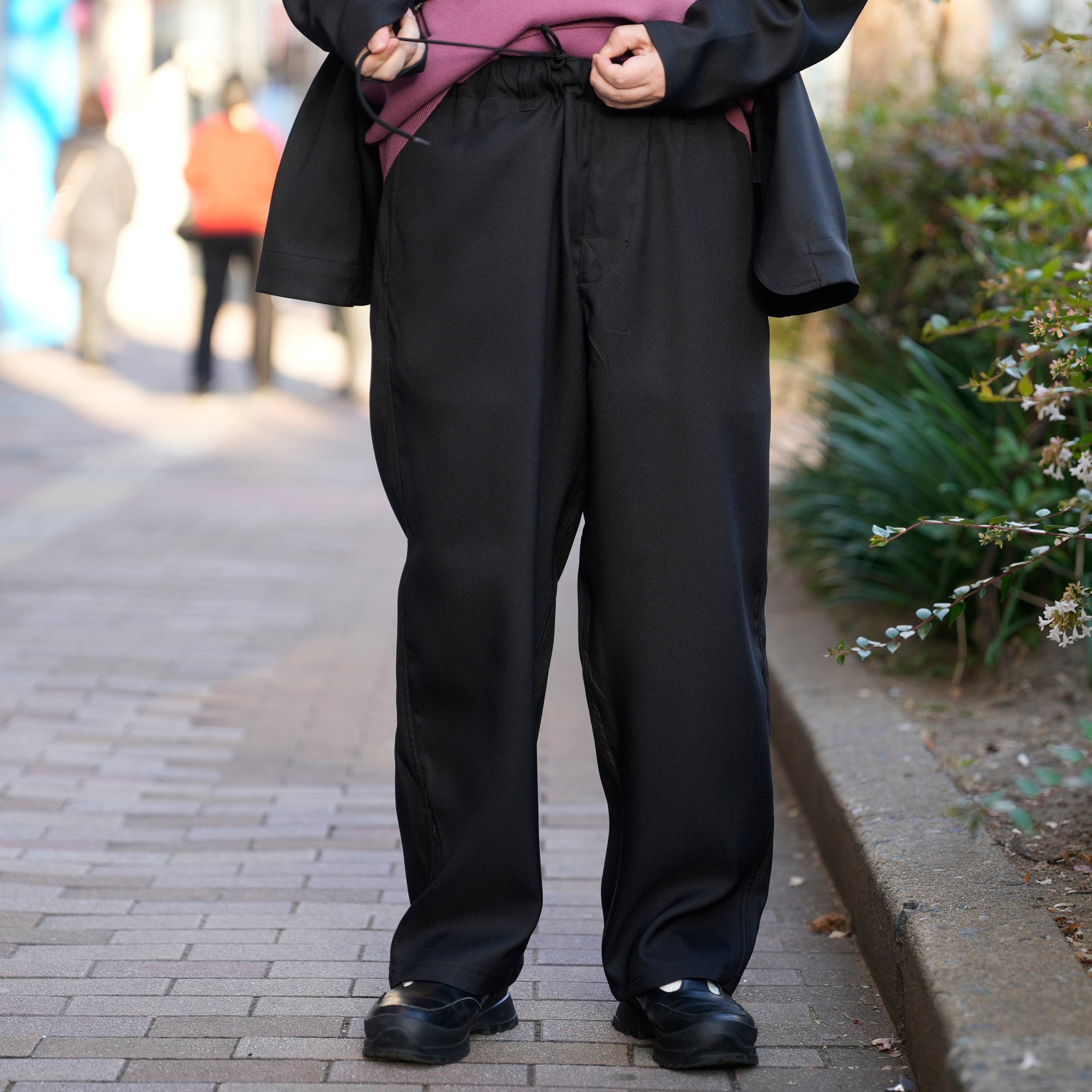 RELAX FIT №129 [ STA-PREST GOOD JACKET & SLACKS] Col_Black【RELAX FIT_リラックスフィット】