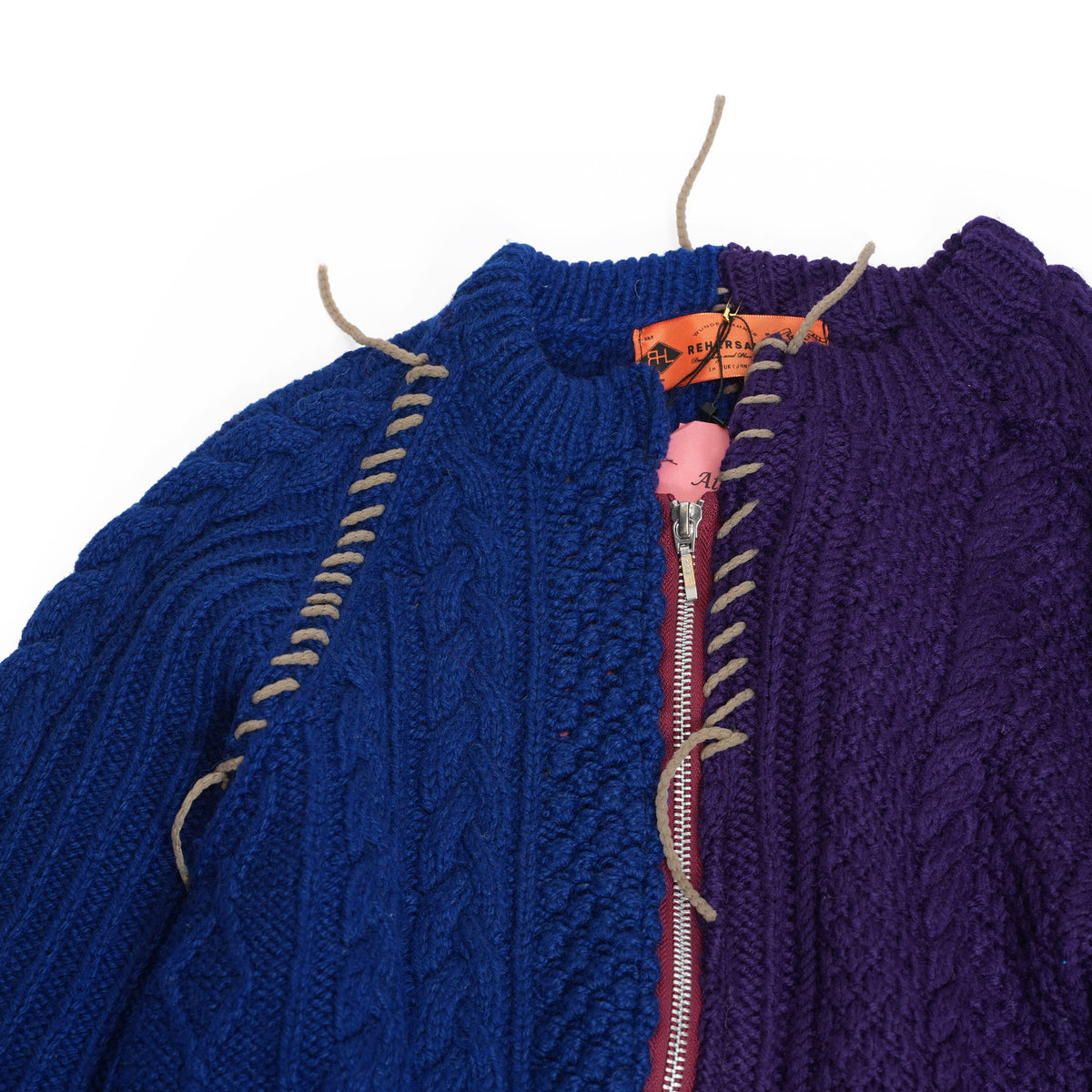 ハーフニットジップC/D_7 | Size-Free | REHERSALL