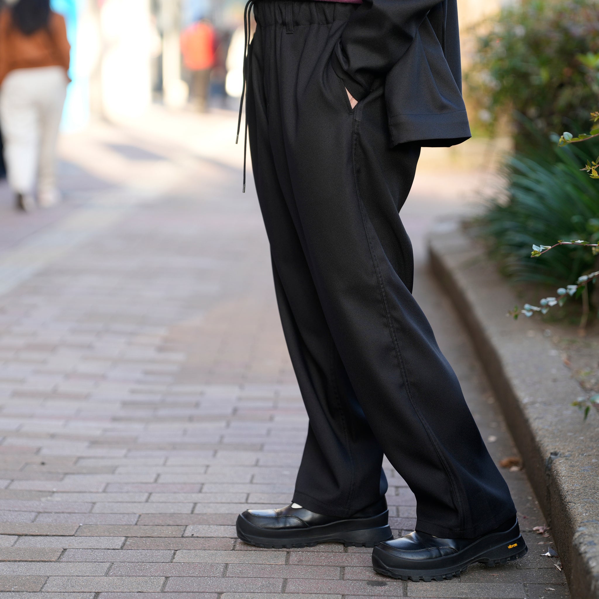 RELAX FIT №129 [ STA-PREST GOOD JACKET & SLACKS] Col_Black【RELAX FIT_リラックスフィット】