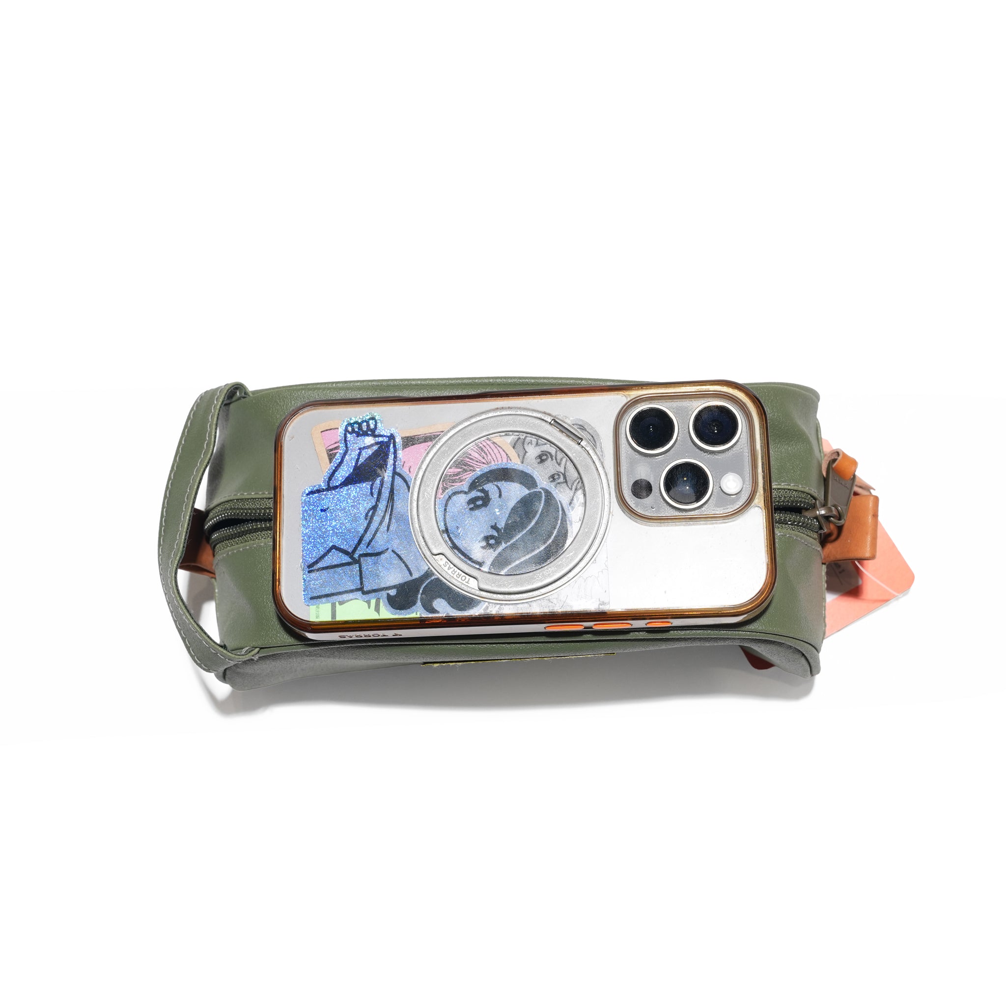 PL×WASABI DURABLE TENT POUCH S GRN | POLER