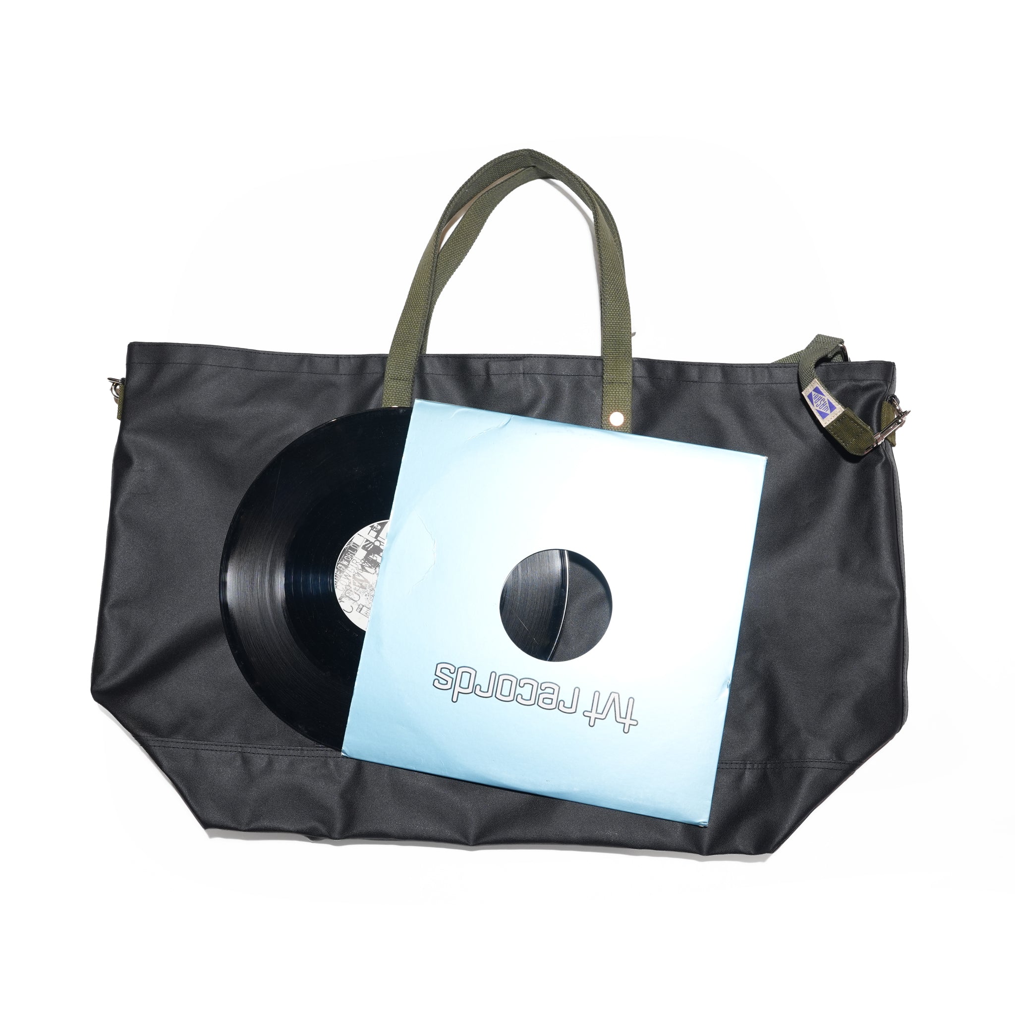 PL×WASABI DURABLE TENT TOTE L BLK | POLER