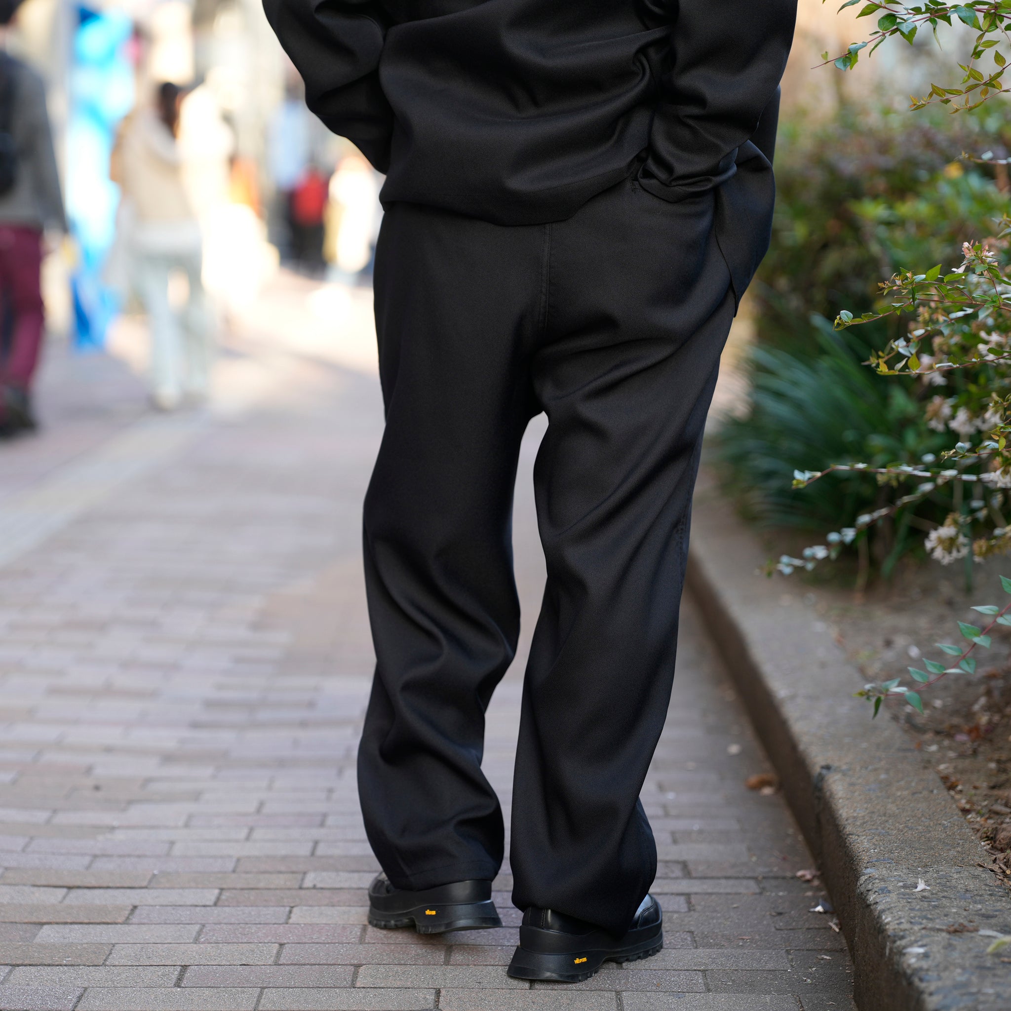RELAX FIT №129 [ STA-PREST GOOD JACKET & SLACKS] Col_Black【RELAX FIT_リラックスフィット】