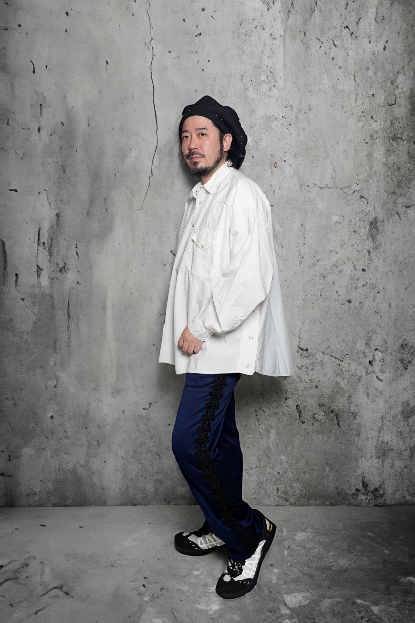 P2405301 | KINGSTON PANTS 2024AW | Color:Navy【NASNGWAM_ナスングワム】