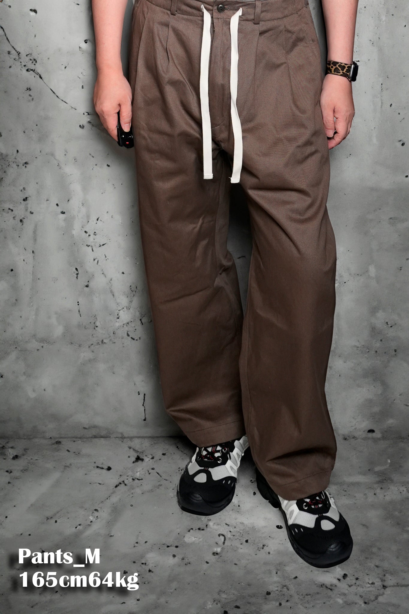 BE-03_BROWN | BAGS EASY PANTS-VINTAGE CHINO | Color:Brown【CATTA_カッタ】