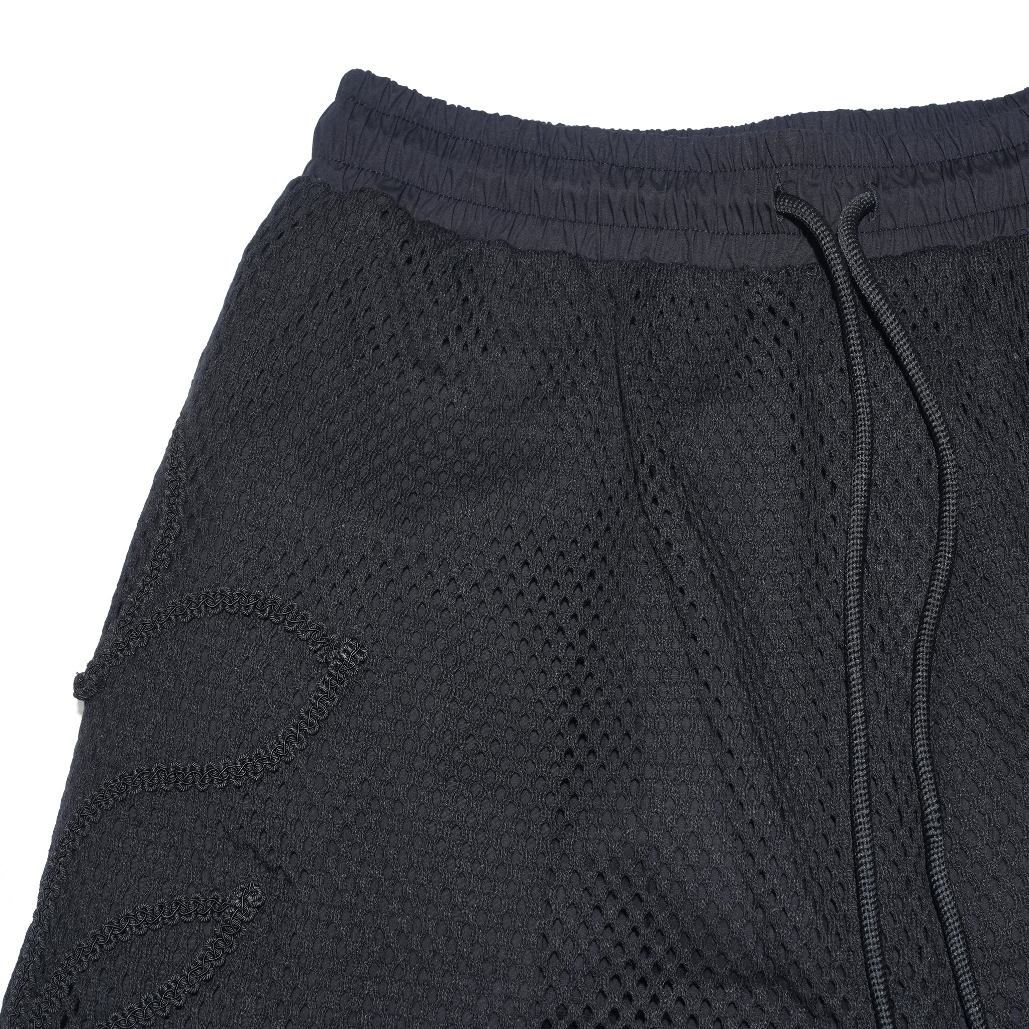 (A)crypsis® Medieval Flora Mesh Series Shorts - Black | (A)CRYPSIS®