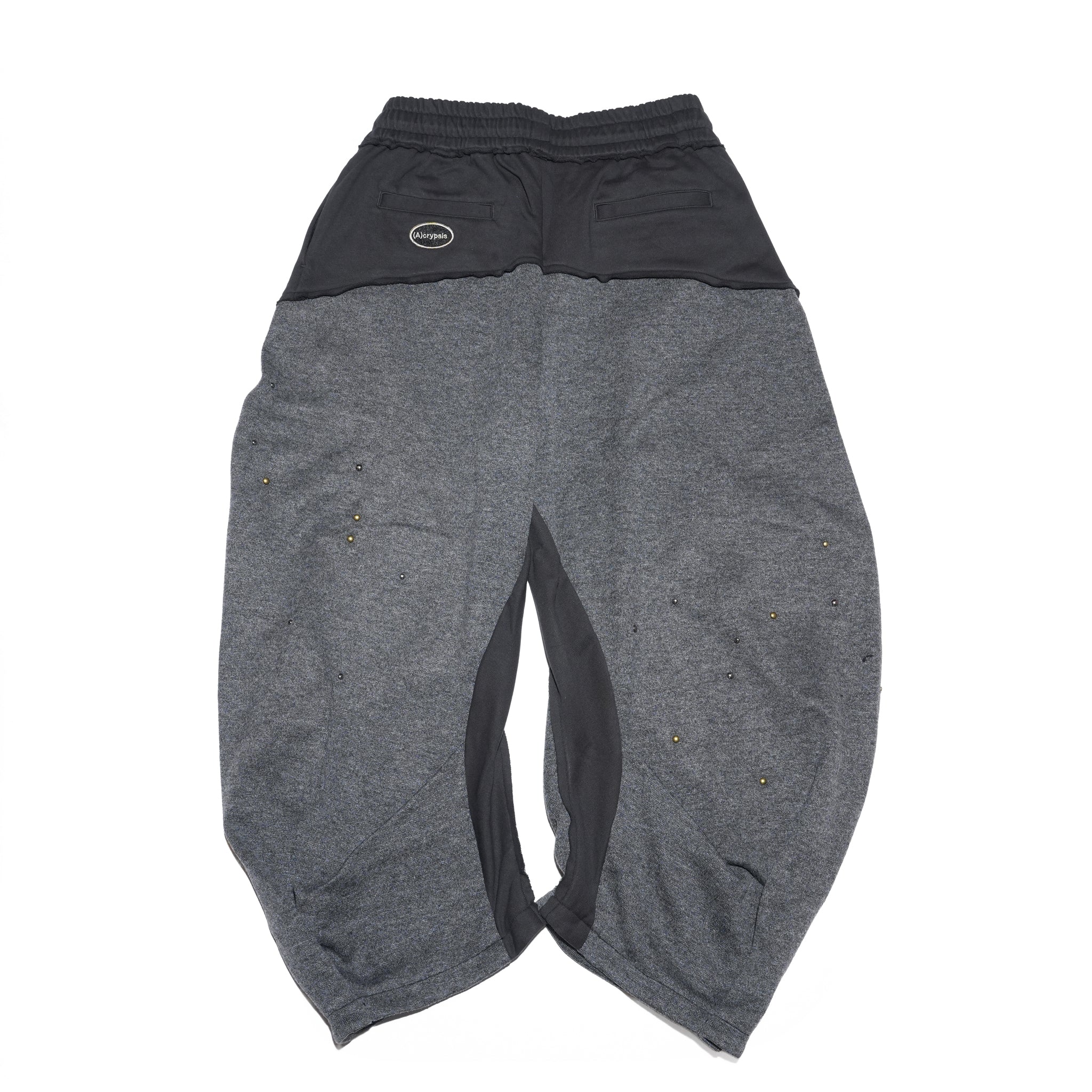 (A)crypsis® “High-Density Hand-Pleated Starry Sky Jewelry-Inspired Trousers” in Dark Gray | (A)CRYPSIS®
