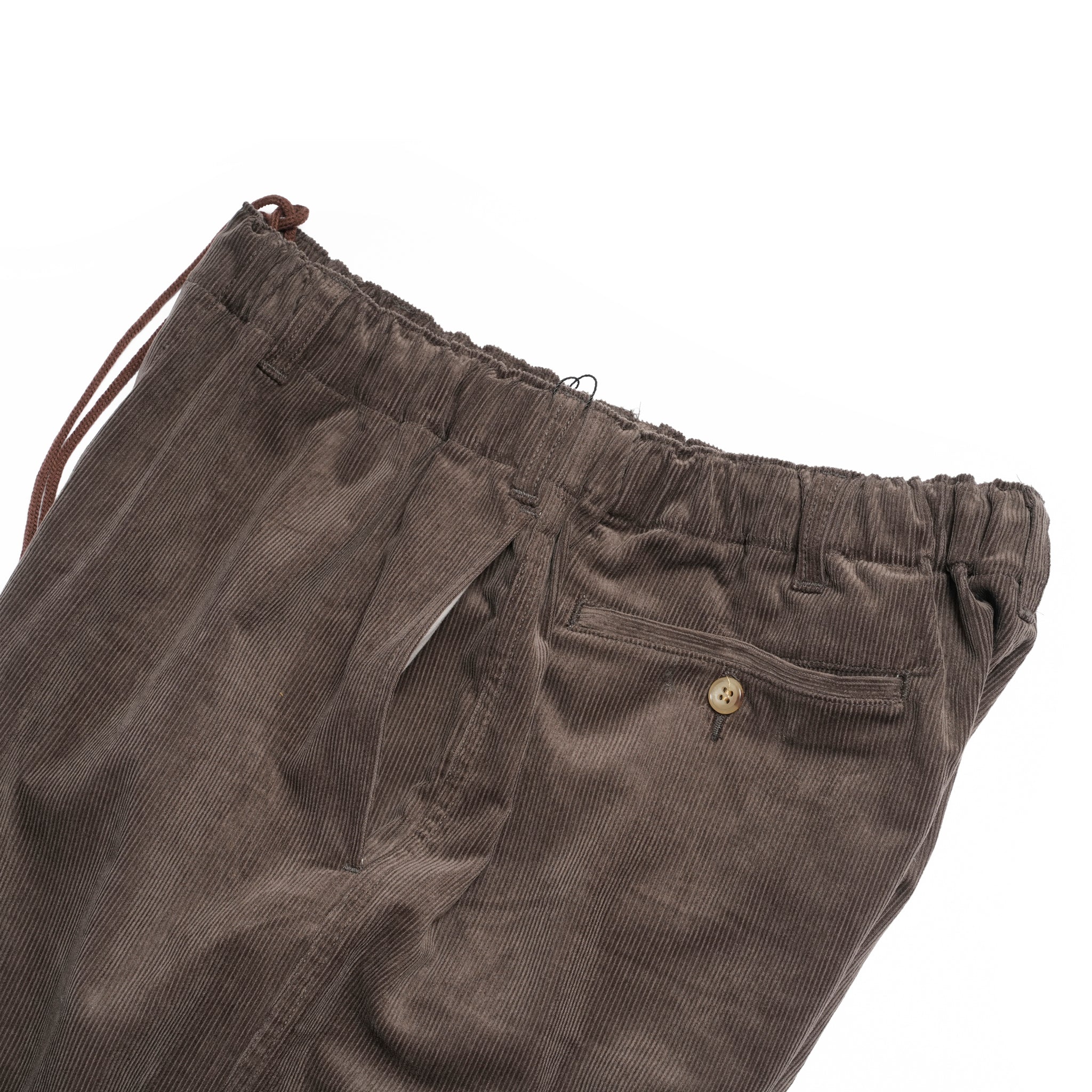 RELAX FIT №147 [ Corduroy easyslacks ] Color:Charcoal Gray【RELAX FIT_リラックスフィット】