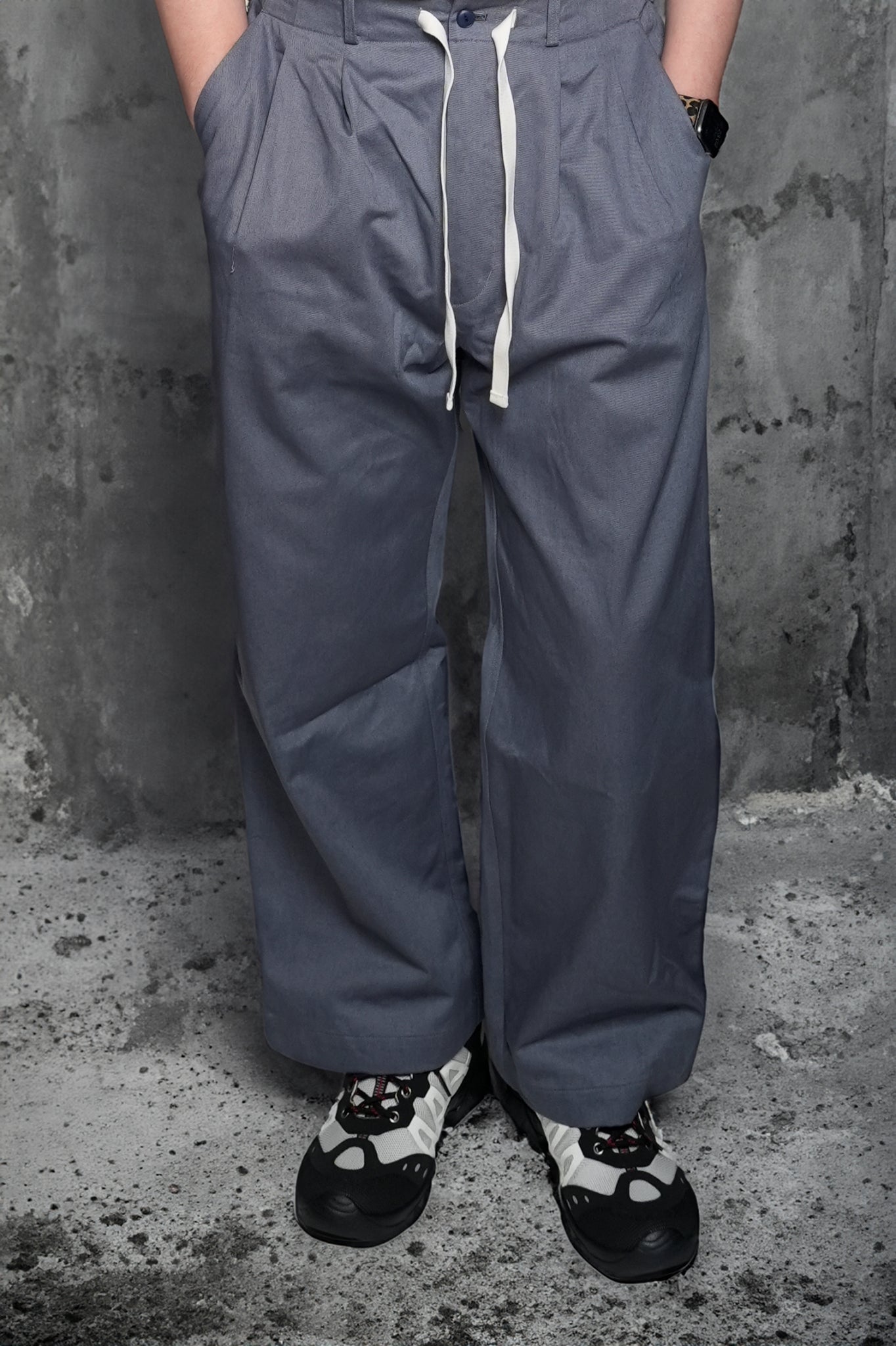 BE-03_NAVY | BAGS EASY PANTS-VINTAGE CHINO | Color:Navy【CATTA_カッタ】