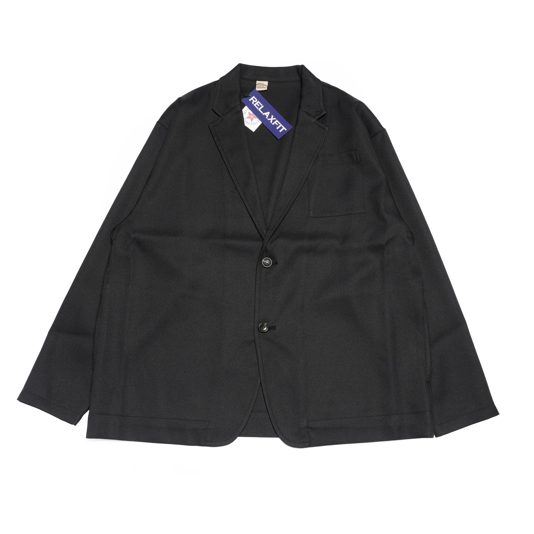 RELAX FIT №129 [ STA-PREST GOOD JACKET & SLACKS] Col_Black【RELAX FIT_リラックスフィット】