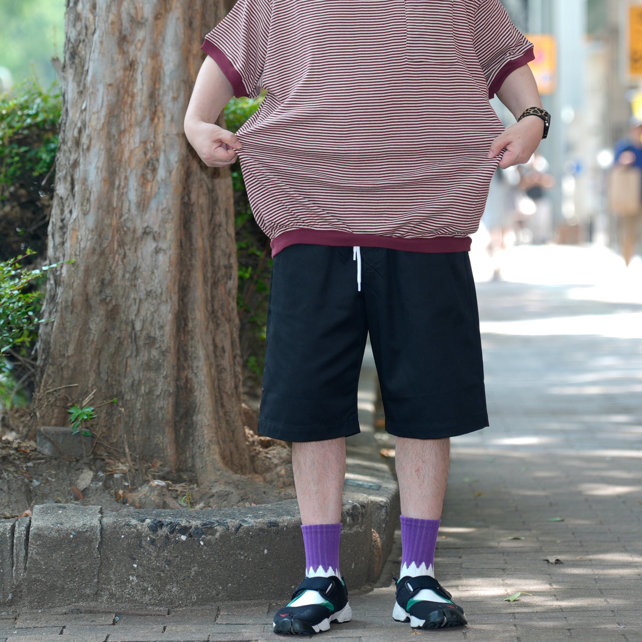 RELAX FIT №127　[ Miller × Relaxfit Panel Rib Border tshirt] | Col_マロンボーダー【RELAX FIT_リラックスフィット】