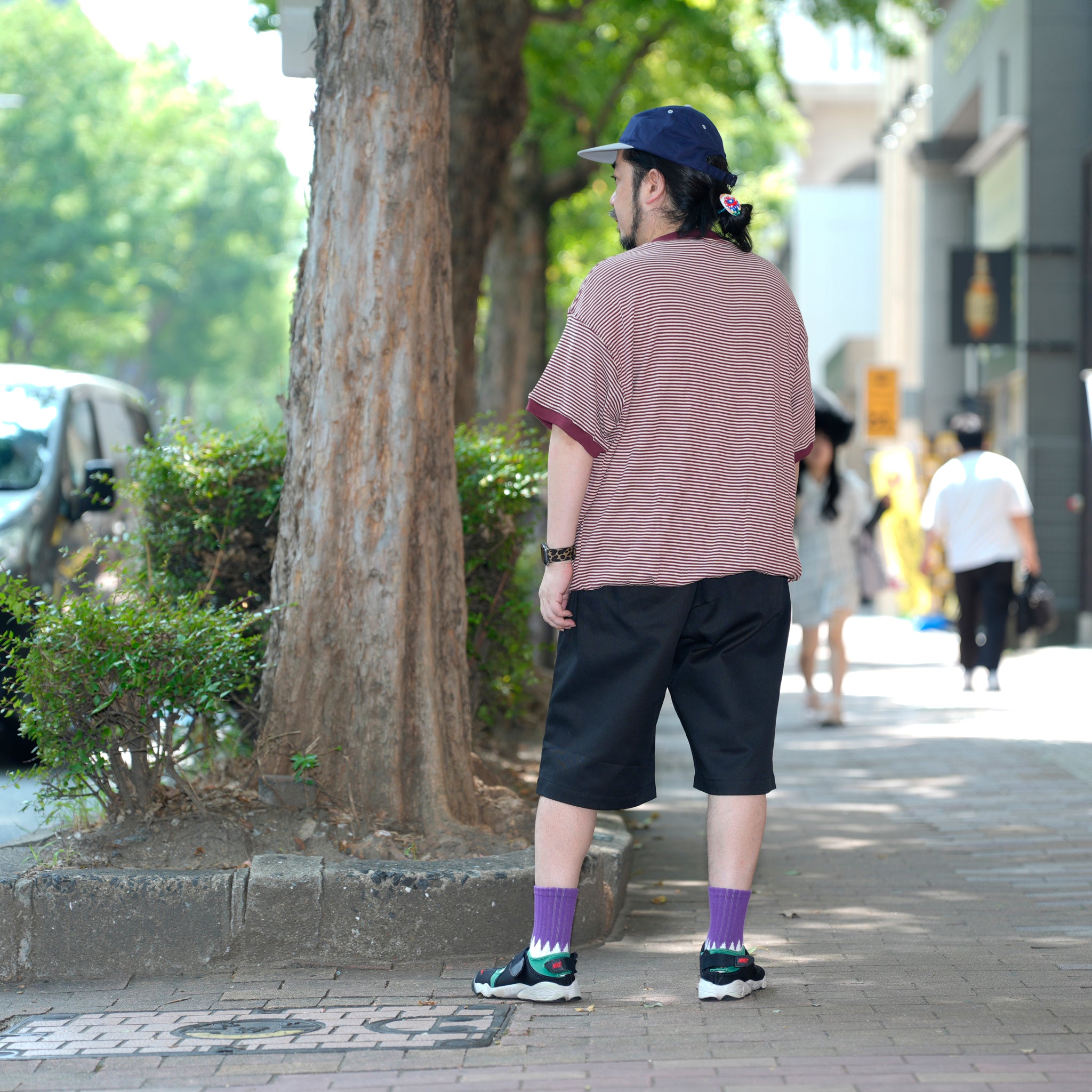 RELAX FIT №127　[ Miller × Relaxfit Panel Rib Border tshirt] | Col_マロンボーダー【RELAX FIT_リラックスフィット】