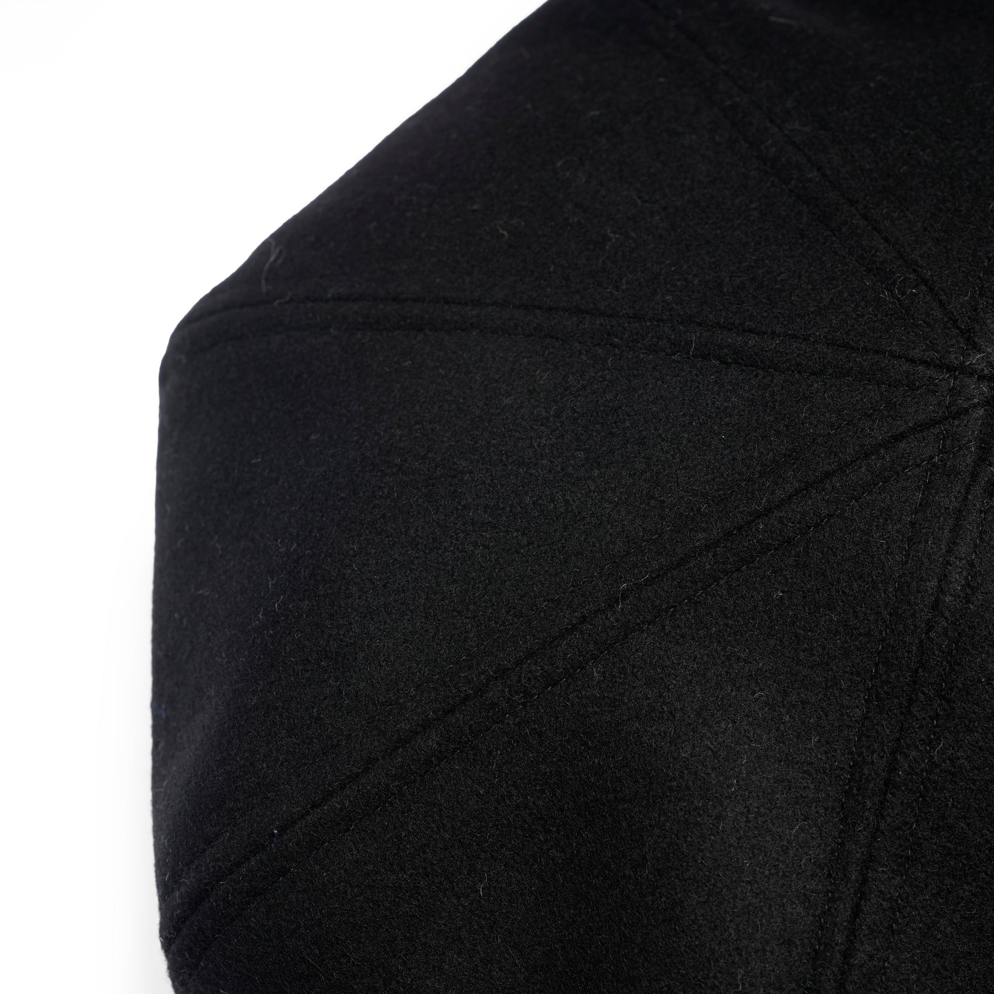 8 PANELS BIG BERET | Color_Black/Herringbone Grey | No_25-3-HT8BB01【ORIGINAL JOHN_オリジナルジョン】