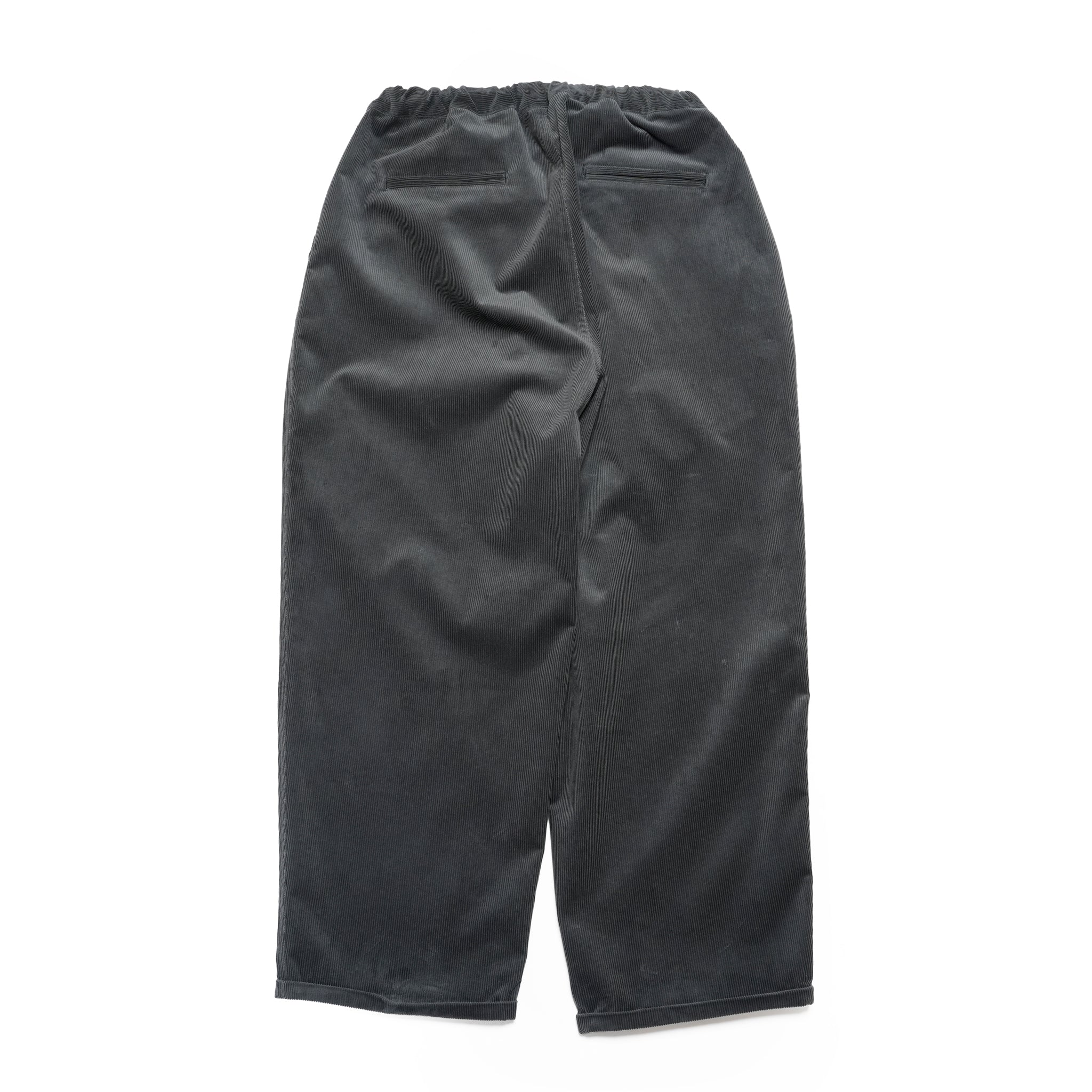 P.H. M.EASY PANTS_Wool_Corduroy | Color_Charcoal | No_PH25FW-special【POWDERHORN MOUNTAINEERING_パウダーホーンマウンテニアリング】