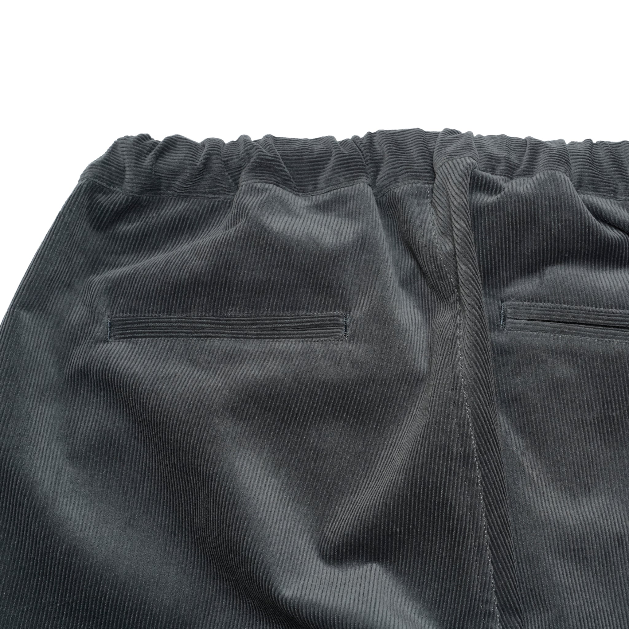 P.H. M.EASY PANTS_Wool_Corduroy | Color_Charcoal | No_PH25FW-special【POWDERHORN MOUNTAINEERING_パウダーホーンマウンテニアリング】