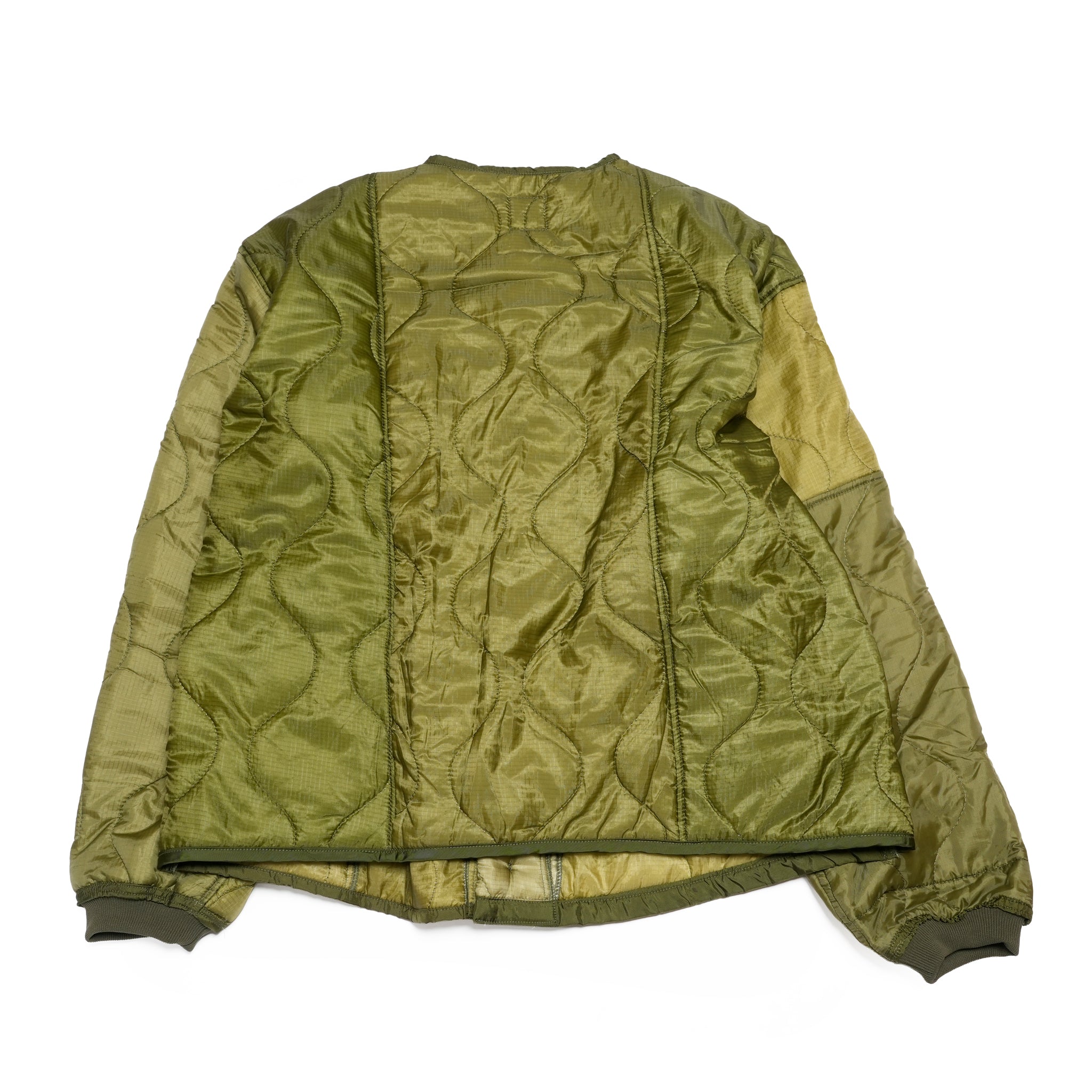 QUILTING SHORT JACKET | Color_Olive | No_odd2025aw-007【ODDMENT_オッドメント】