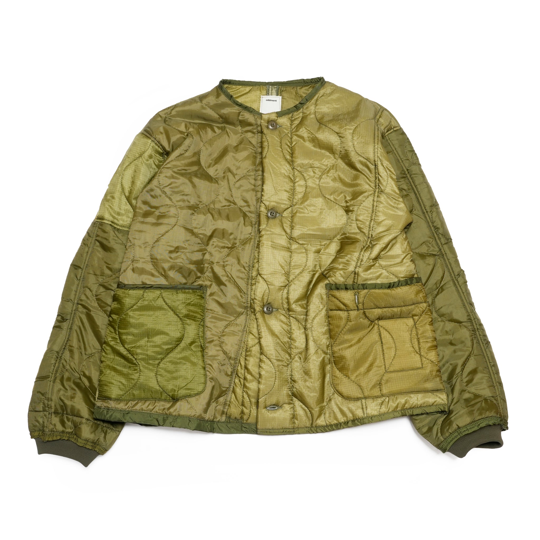 QUILTING SHORT JACKET – Olive | odd2025aw-007 | ODDMENT