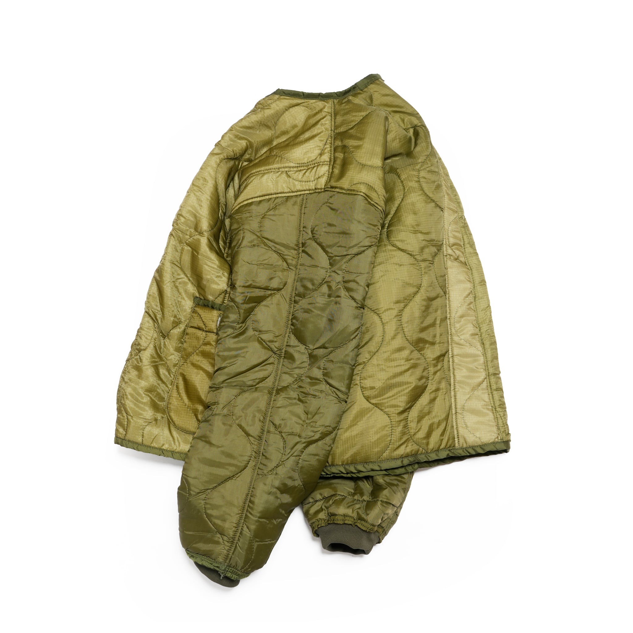QUILTING SHORT JACKET | Color_Olive | No_odd2025aw-007【ODDMENT_オッドメント】