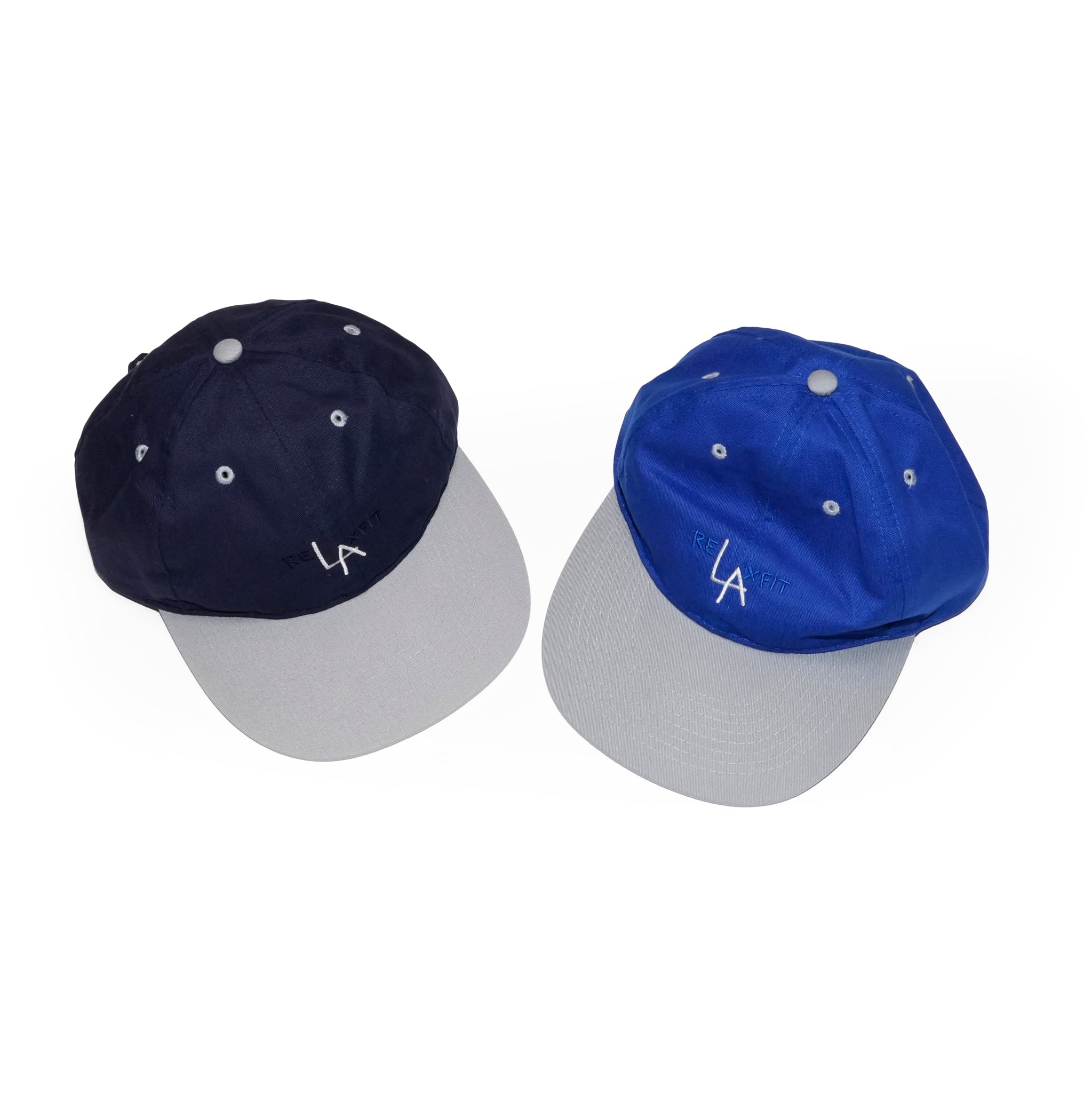 RELAX FIT №129 [ reLAxfit cap ] | Col_ライトグレー×ドジャーブルー  / ライトグレー×ヤンキースネイビー【RELAX FIT_リラックスフィット】