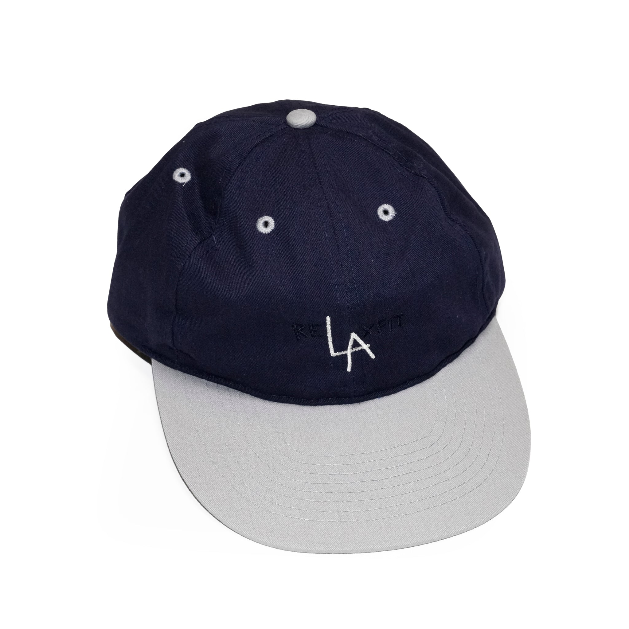 RELAX FIT №129 [ reLAxfit cap ] | Col_ライトグレー×ドジャーブルー  / ライトグレー×ヤンキースネイビー【RELAX FIT_リラックスフィット】