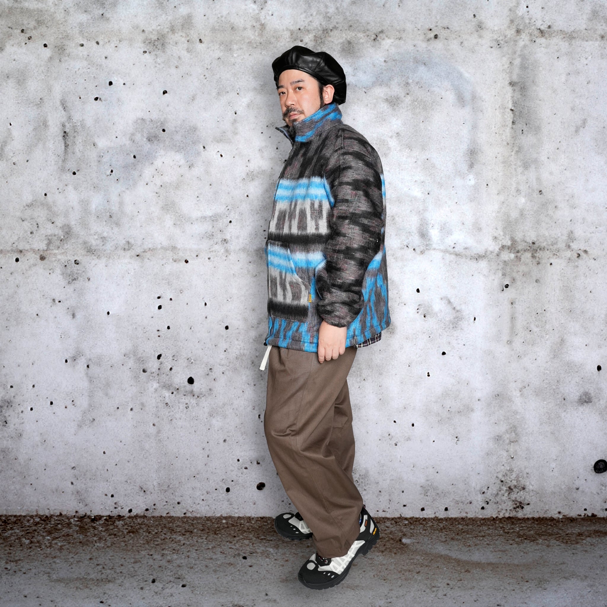 Brushed Indian Design Full Zip Jacket | Color:Assort_A | Size_M【MOLINA_モリーナ】