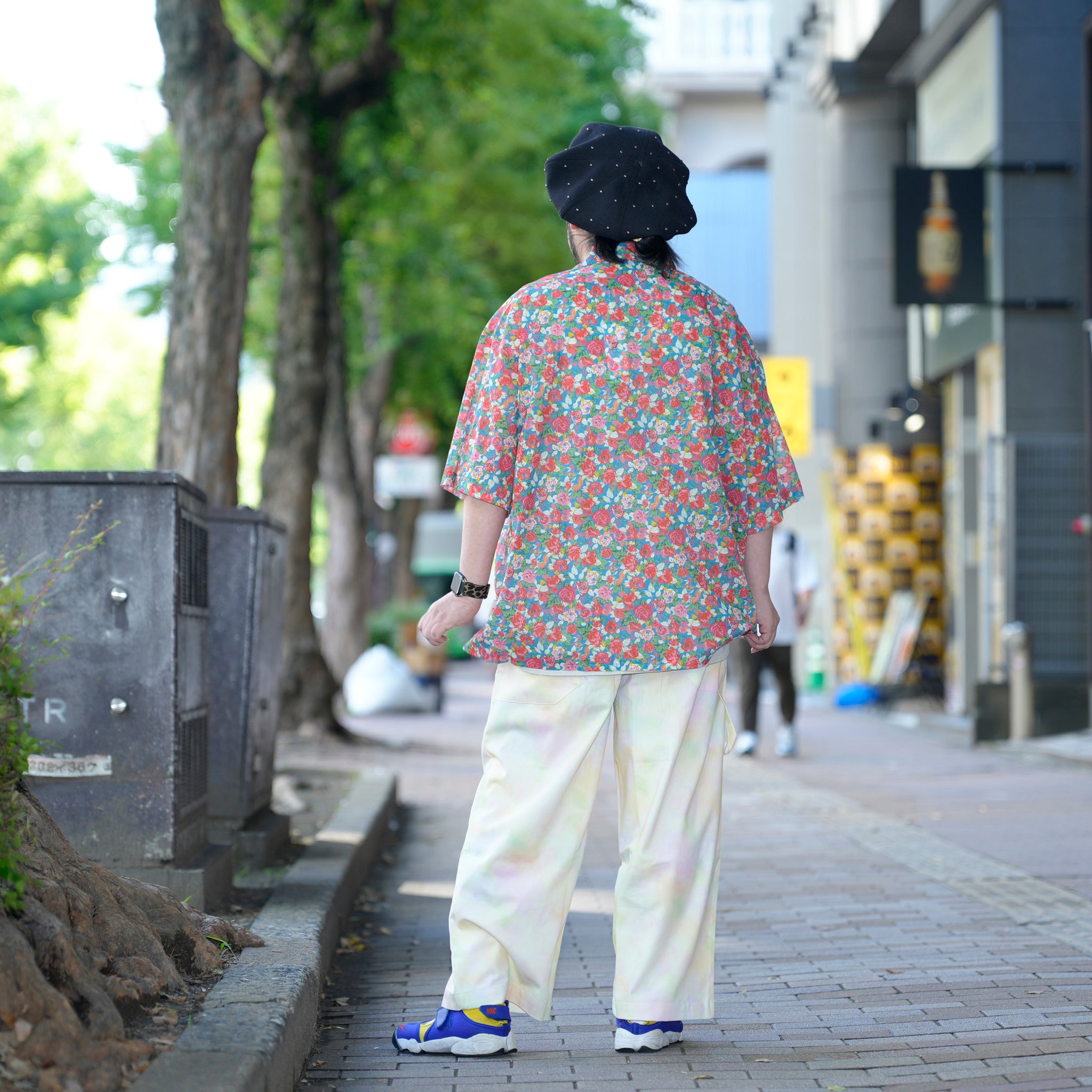 G72203_MT | 80S COTTON FLOWER HAWAIIAN SHIRTS-MT | Color:Multi【GORT_ゴート】