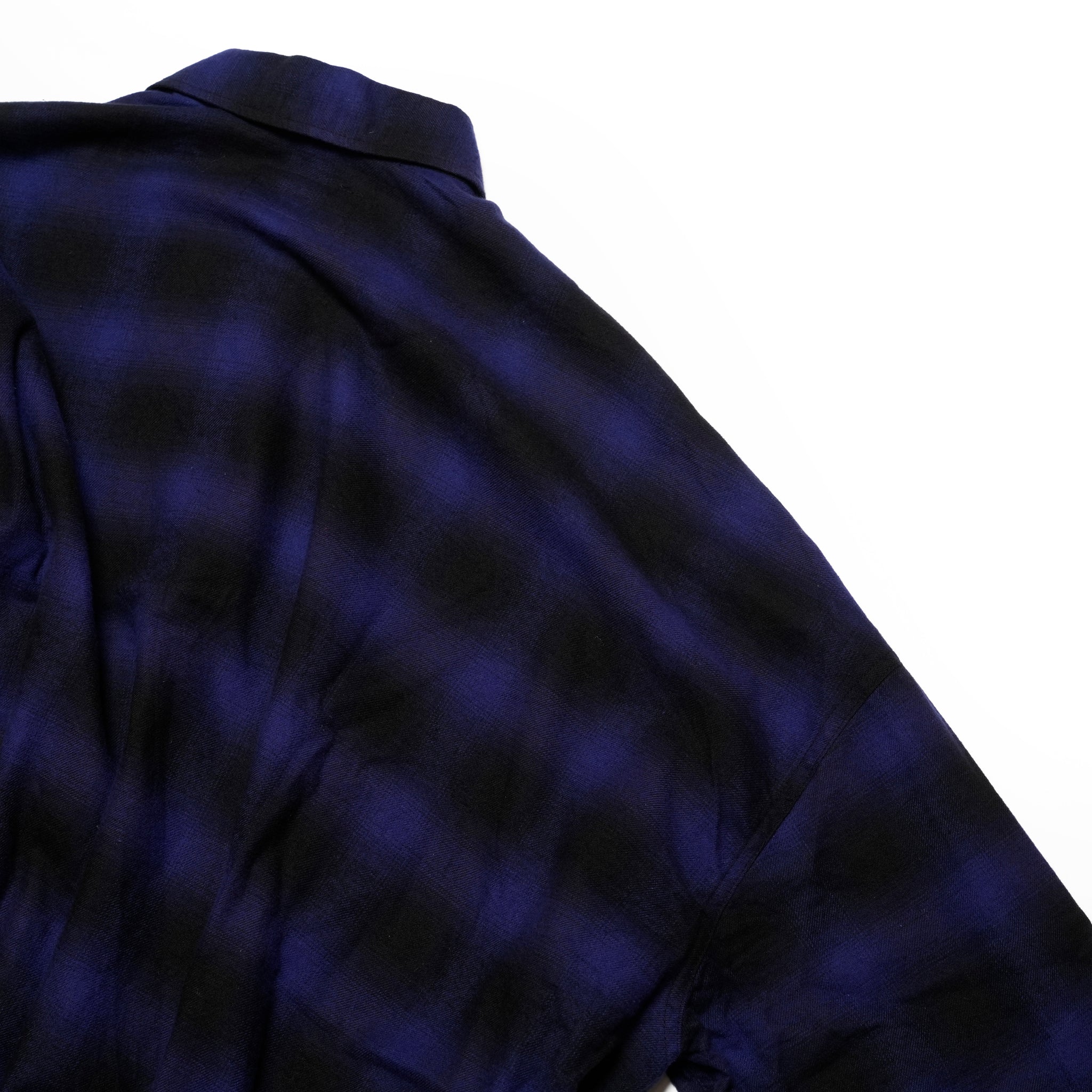 VG-SH-271 | BATTLECHECK OVERDRIVE SHIRTS | Blue【VIRGOwearworks_ヴァルゴウェアワークス】