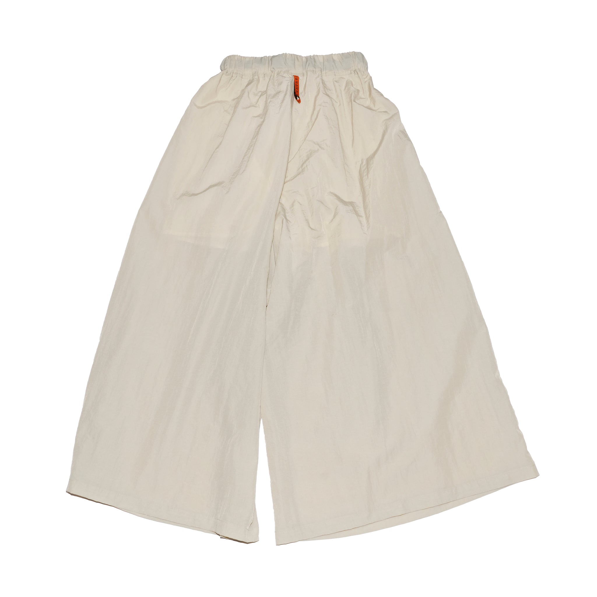 G72303_BG | NYLON WIDE LEG PANTS-BG | Color:Beige【GORT_ゴート】