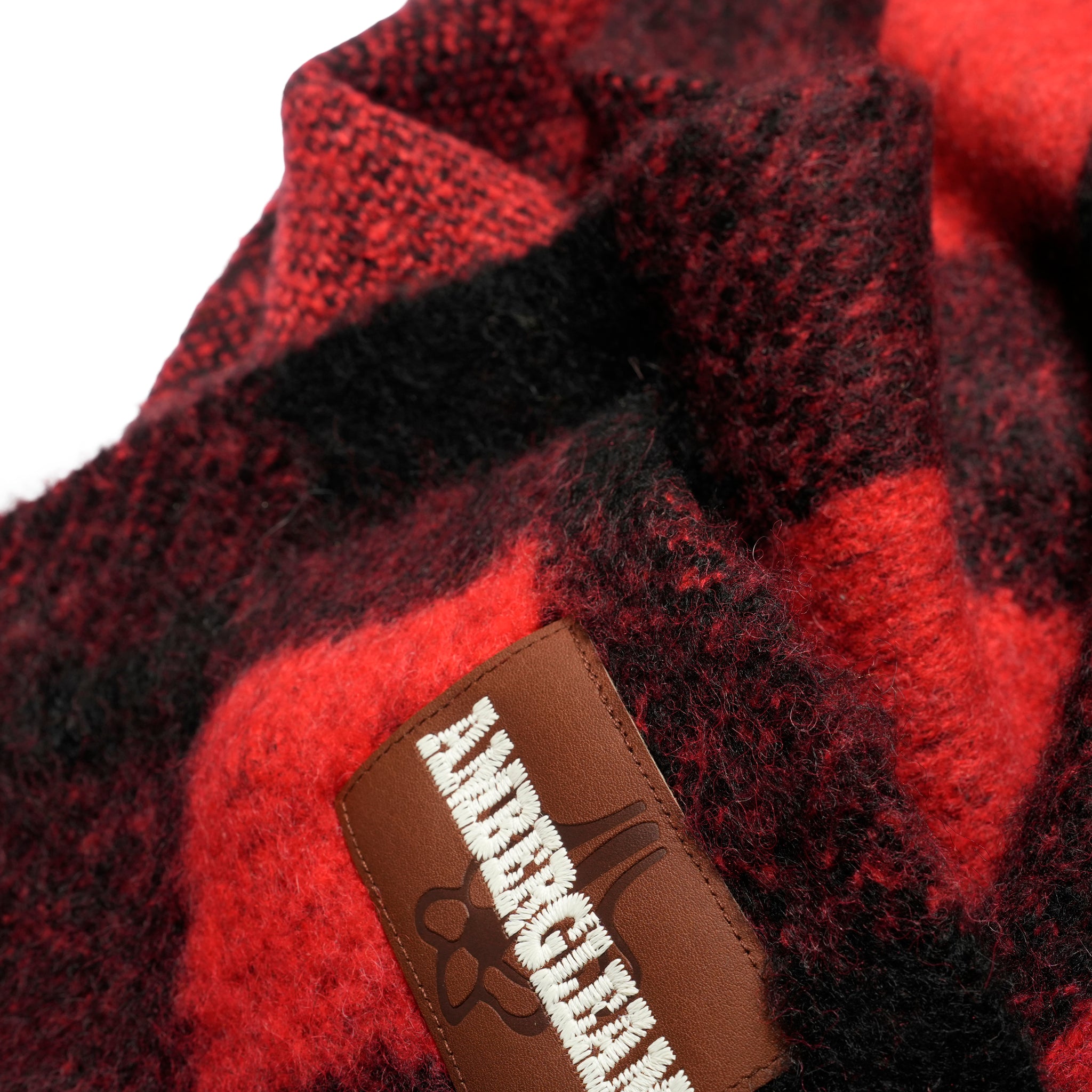 Moist Hoodie Poncho / Red | AMBERGLEAM