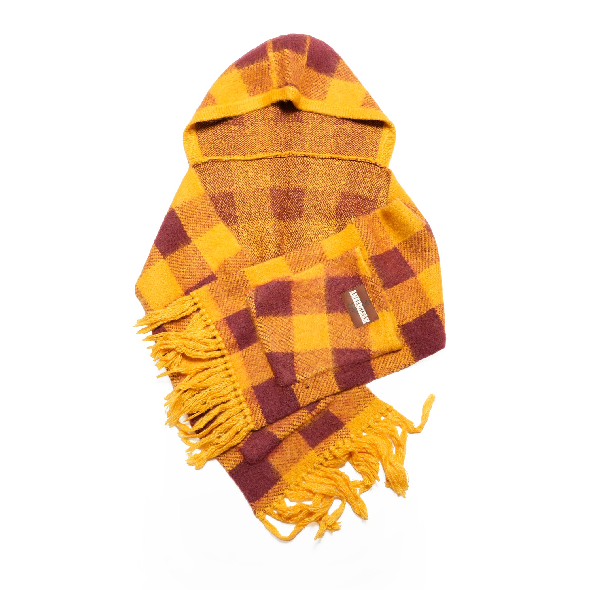 新品タグ付きAMBERGLEAM MOIST HOODIE PONCHO Moist Hoodie Poncho / Honey | AMBERGLEAM
