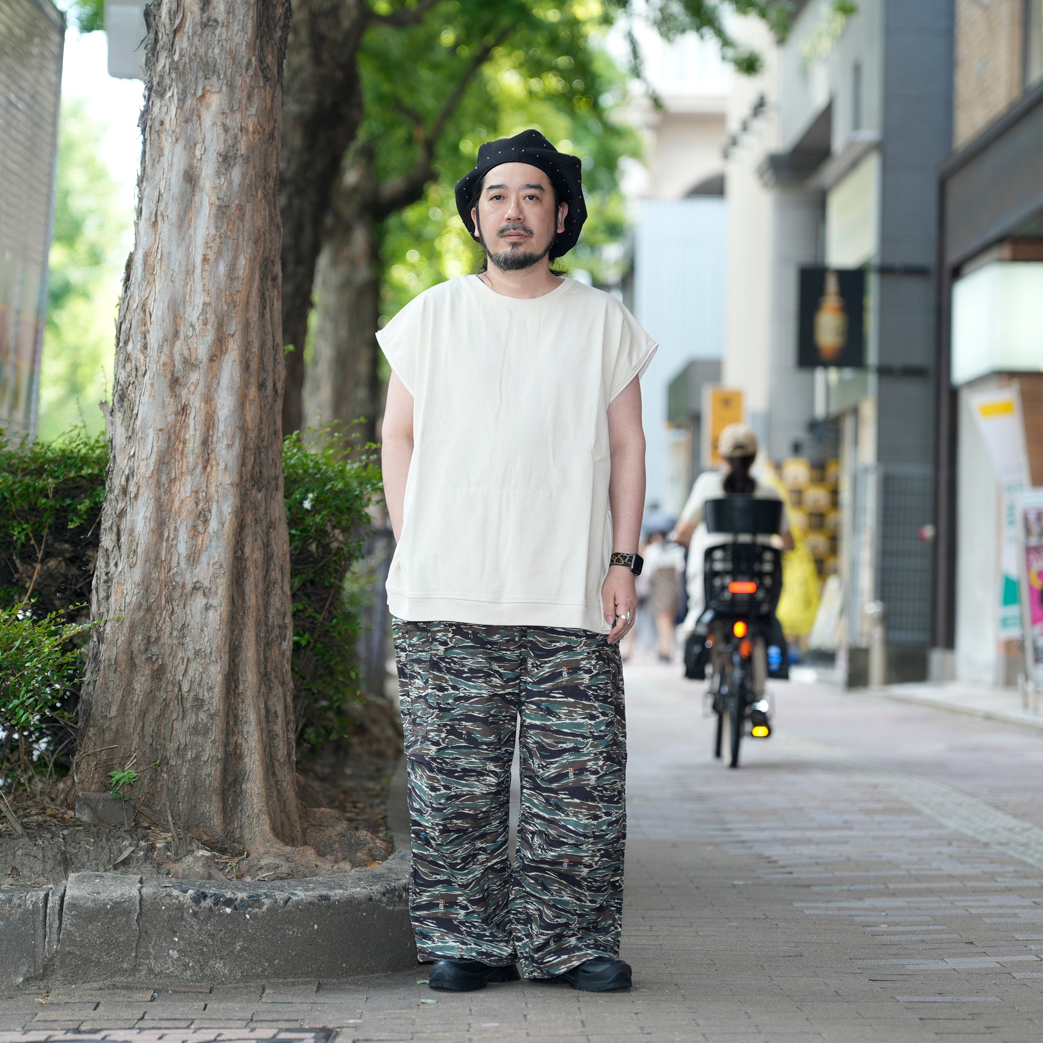 Nicky | N0 sleeve tee | Color_4 colors | No_cz-imst-320【IMPRESTORE_インプレストア】