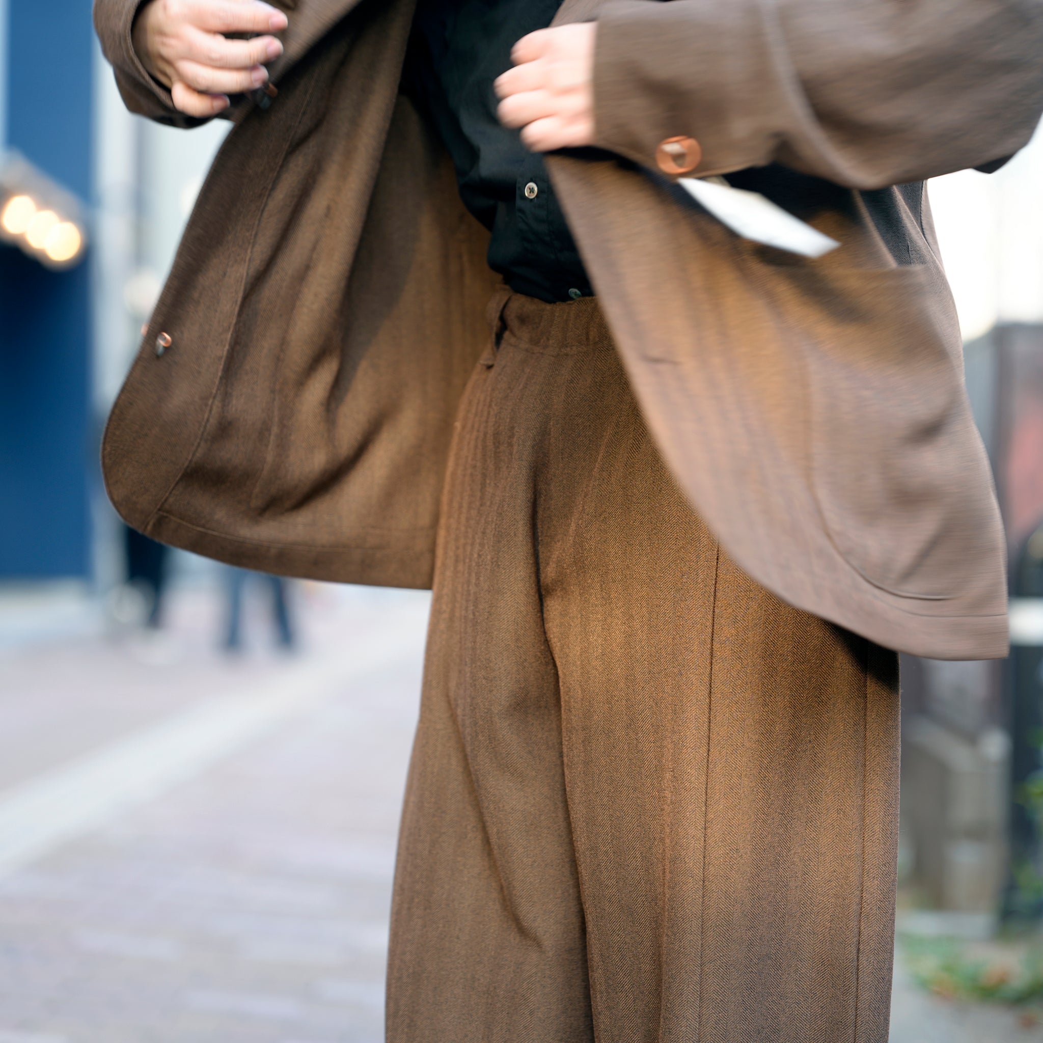 MIX BALLOON EZ | Color_Coffee | No_VOO-1266_Coffee【VOO_ヴォー】【入荷予定アイテム・入荷連絡可能】