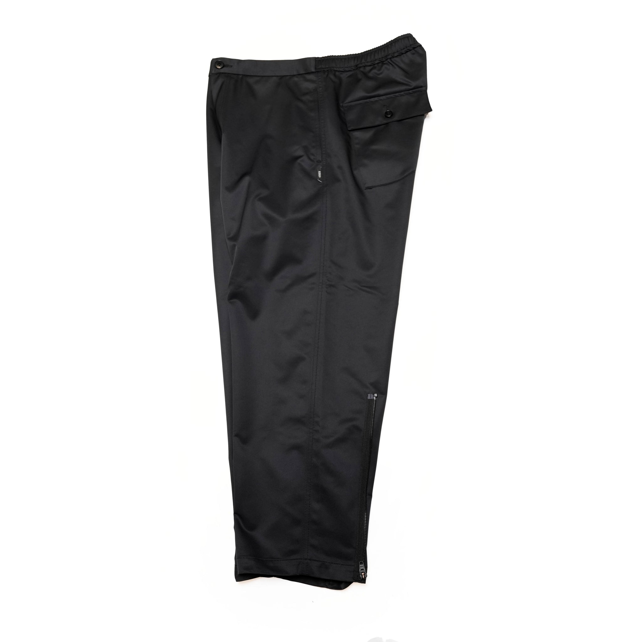 AD00258_BLACK | UNDER ZIP PANTS | Color:Black【ADAN_エーディーエーエヌ】