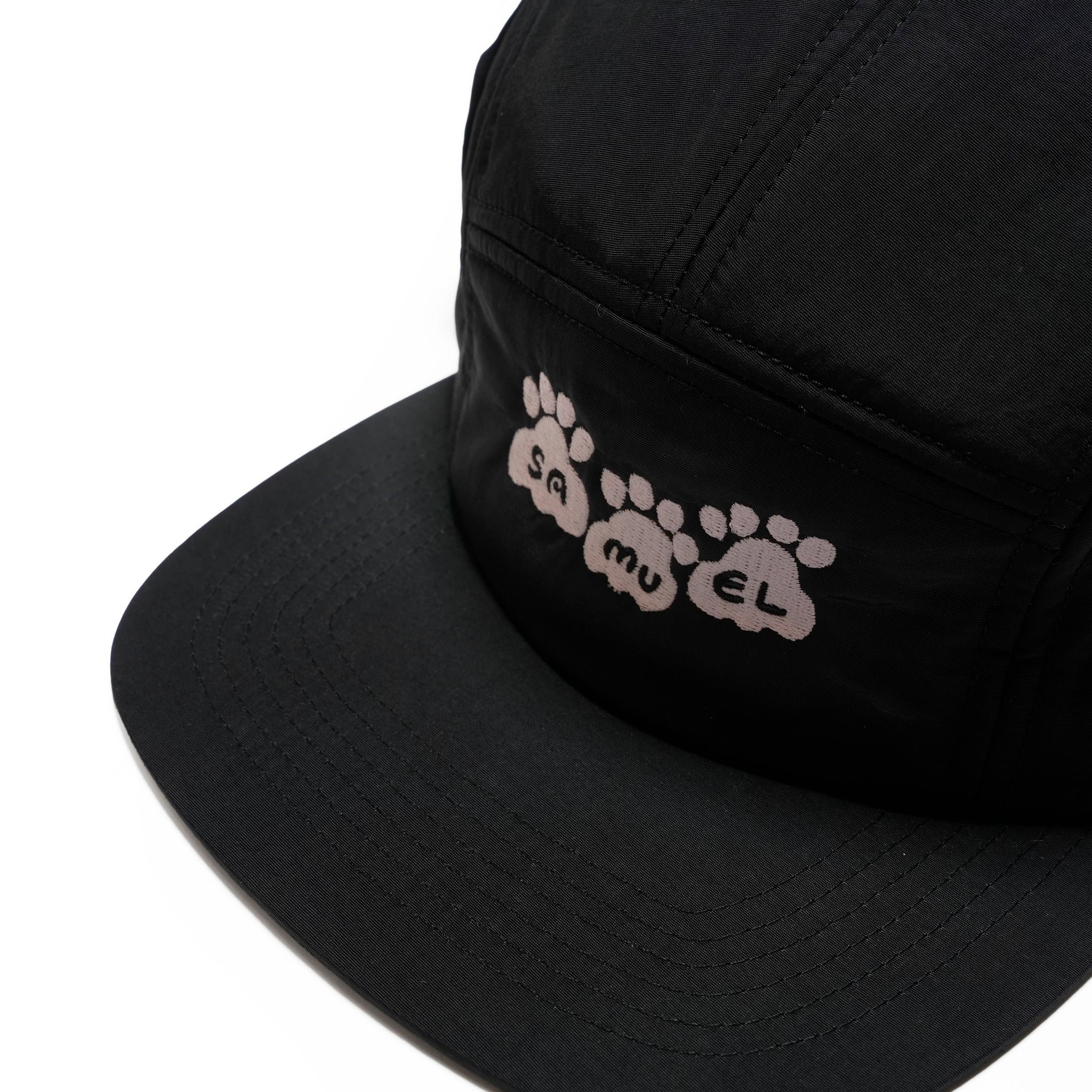 SAMUEL × SHIMAO MAHO CAMP CAP | Color:BLACK / BLUE | S-25AW-SM-003【SAMUEL_サミュエル】