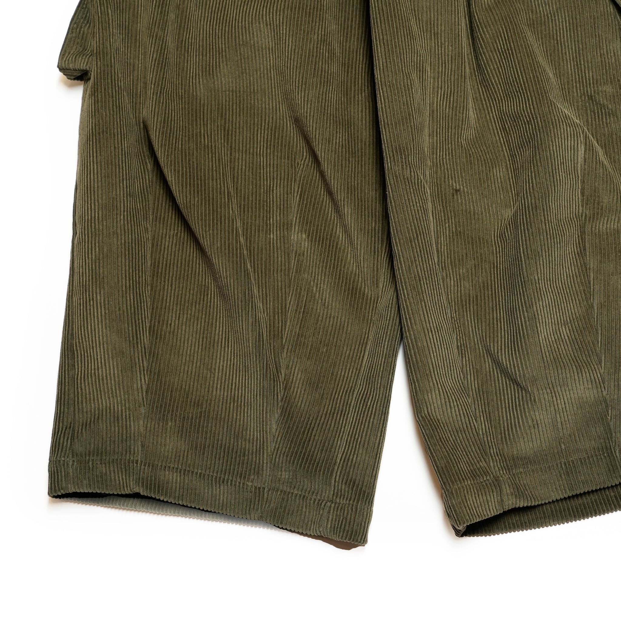 G64302_KH | CORDUROY BALLOON PANTS-KH | Color:Khaki【GORT_ゴート】