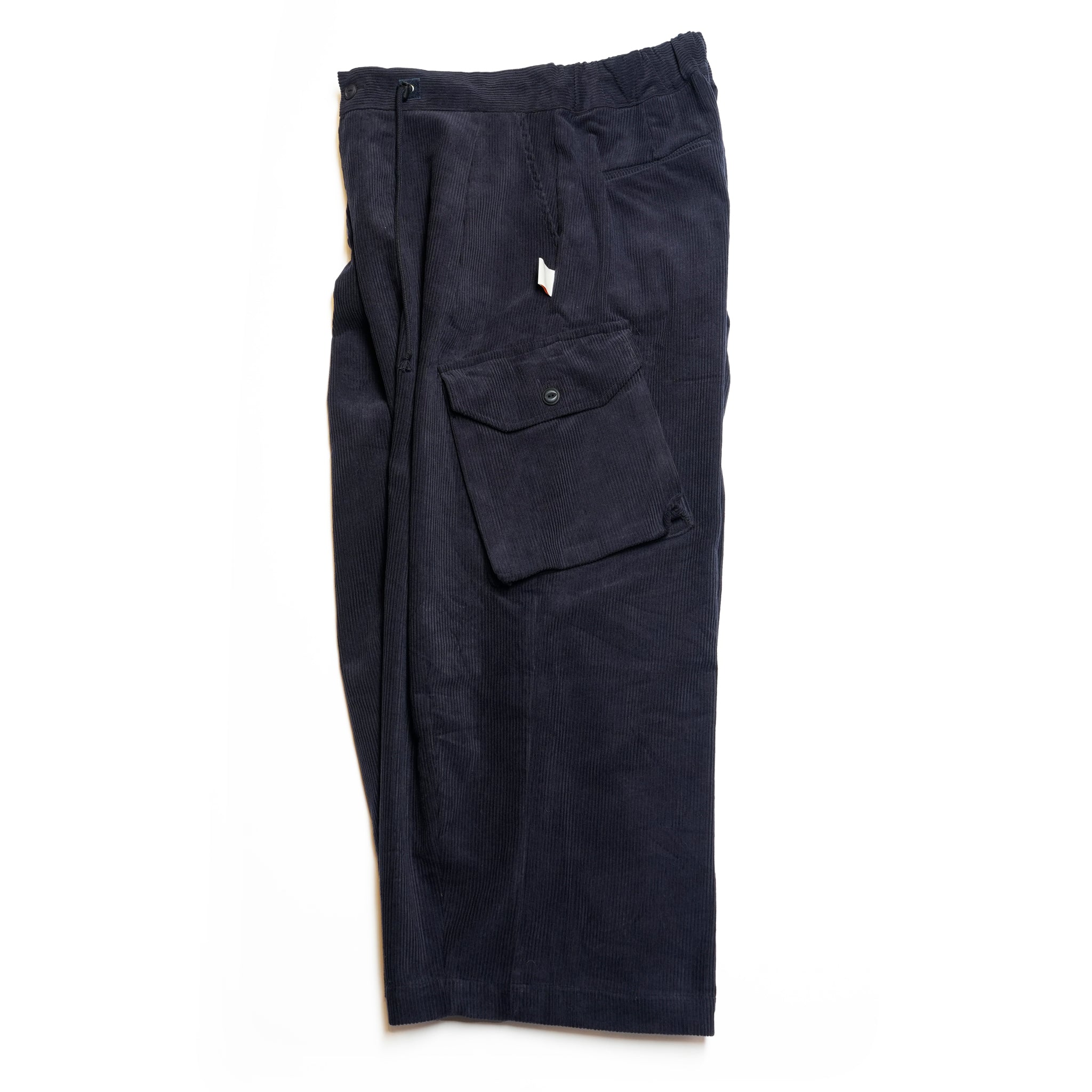 G64302_NV | CORDUROY BALLOON PANTS-NV | Color:Navy【GORT_ゴート】