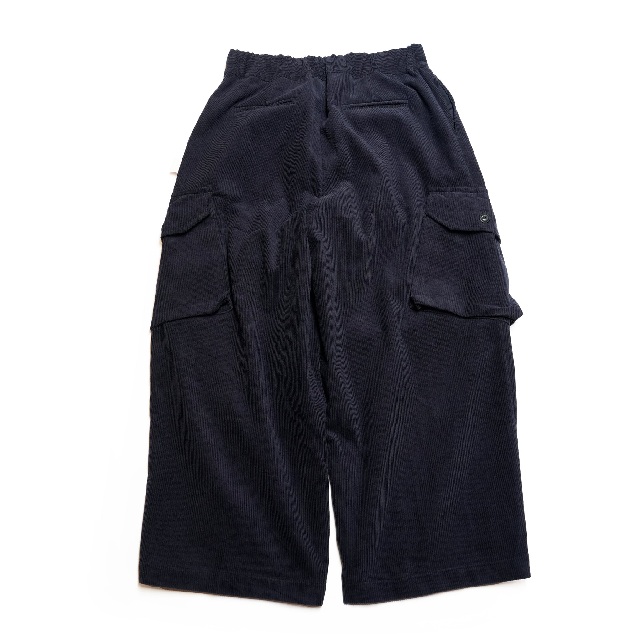 G64302_NV | CORDUROY BALLOON PANTS-NV | Color:Navy【GORT_ゴート】