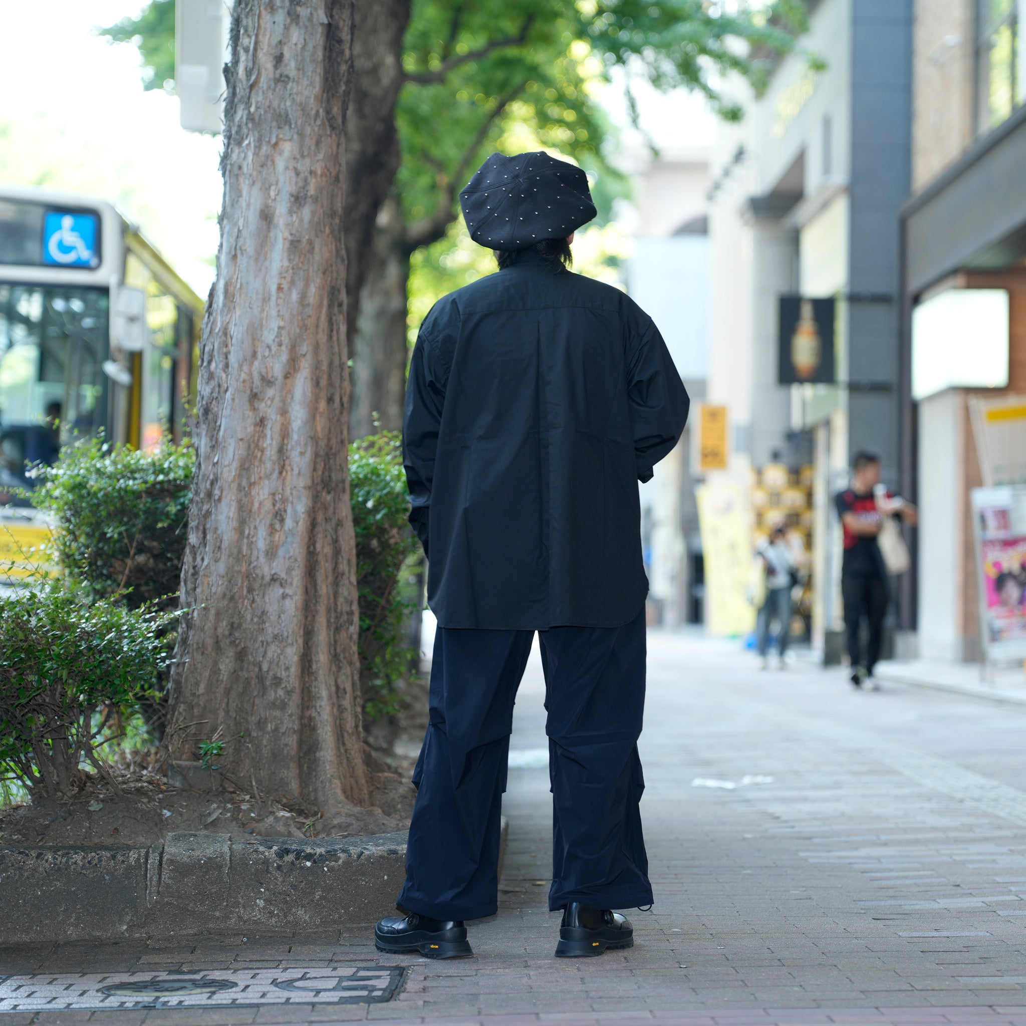 レギュラーカラーシャツ | Color_Color: Black | No__207_color: black【UNTRACE_アントレース】